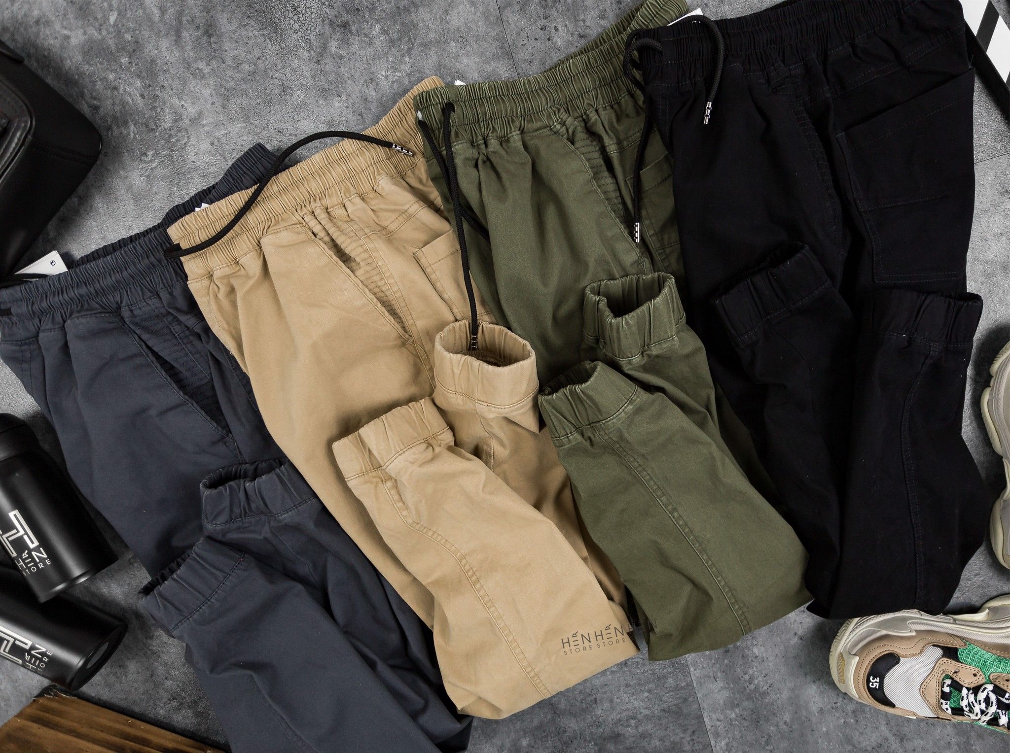 Quần Jogger Kaki ZR 4M