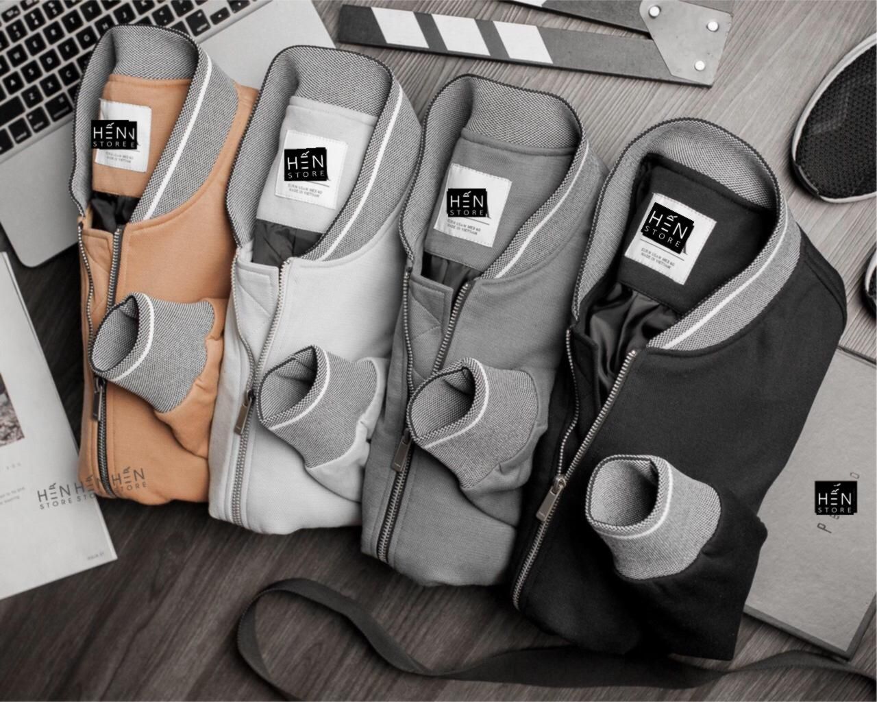 Áo Bomber ZR Viền Cổ