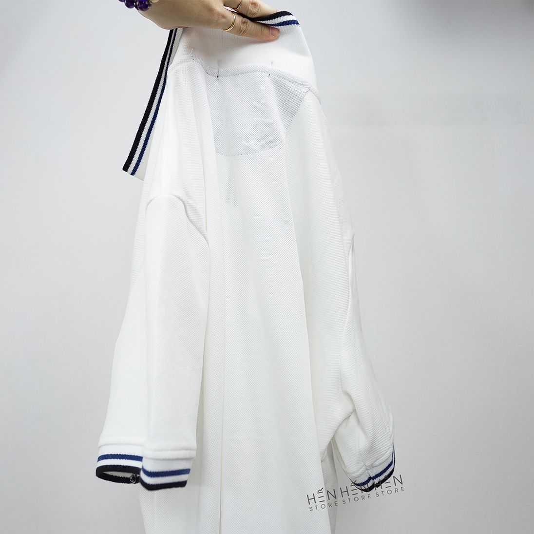 Áo polo Fred.perry viền cổ hoa 2M