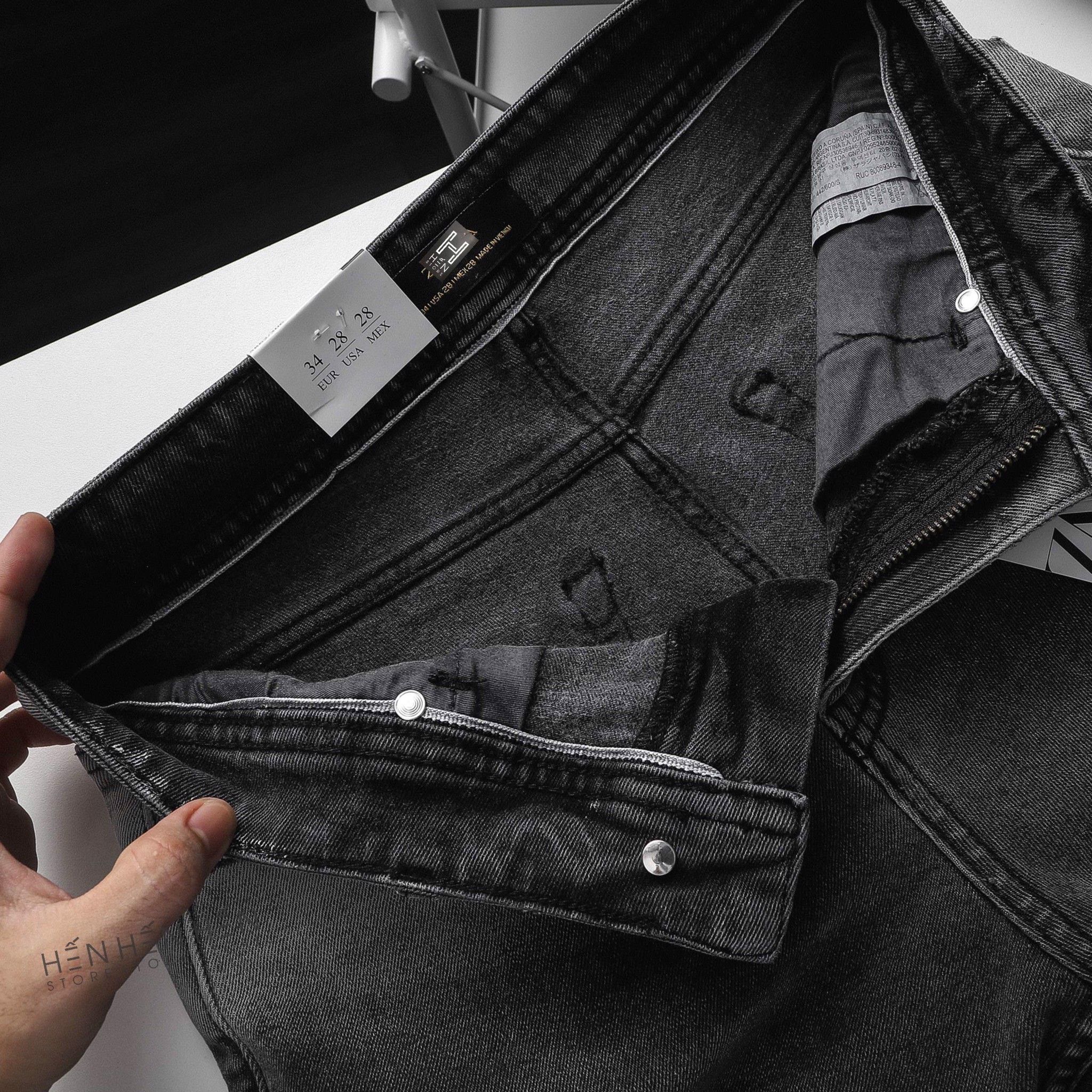Quần short jean Za.ra wash 4M