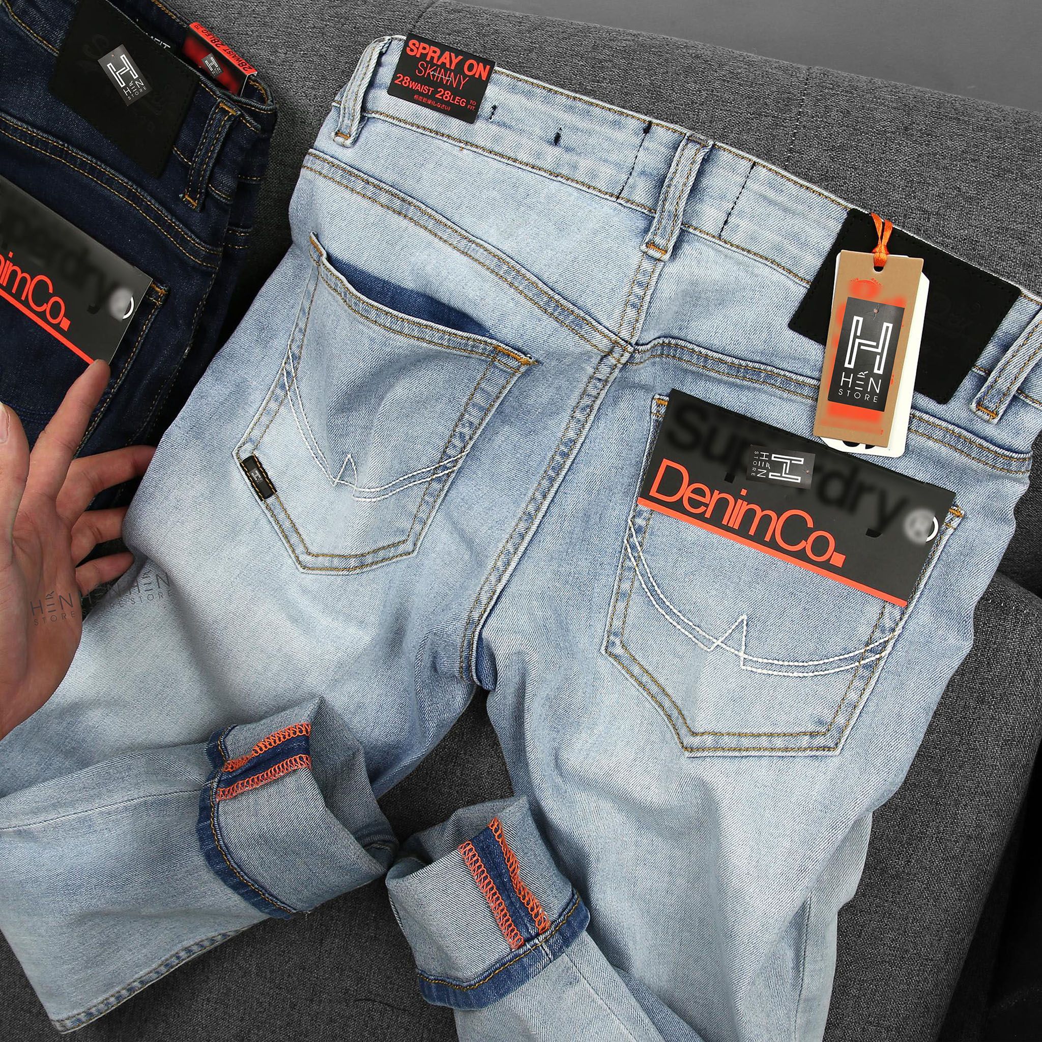Quần jean Super.dry 2MT