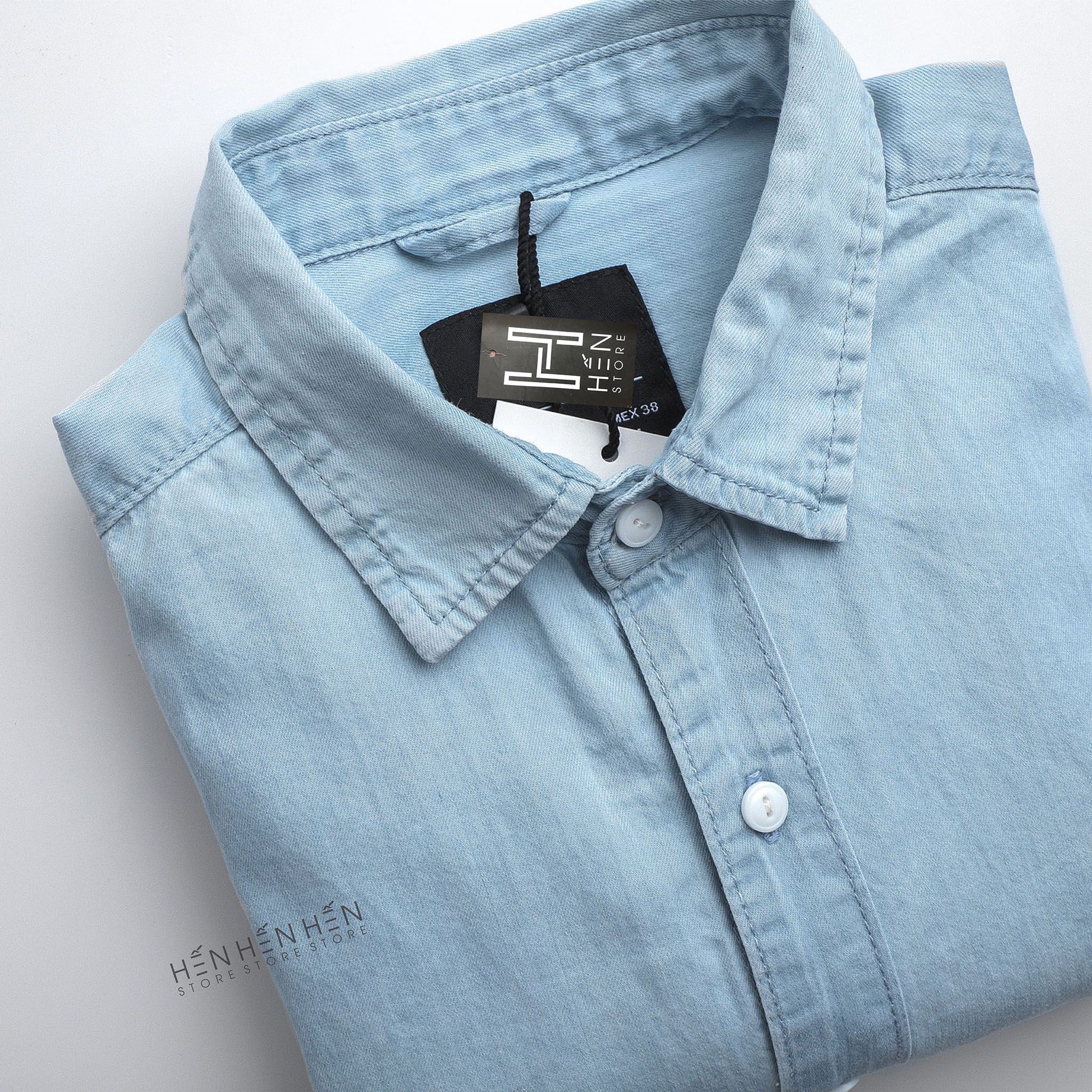 Áo denim Z.ara 1 túi 3M