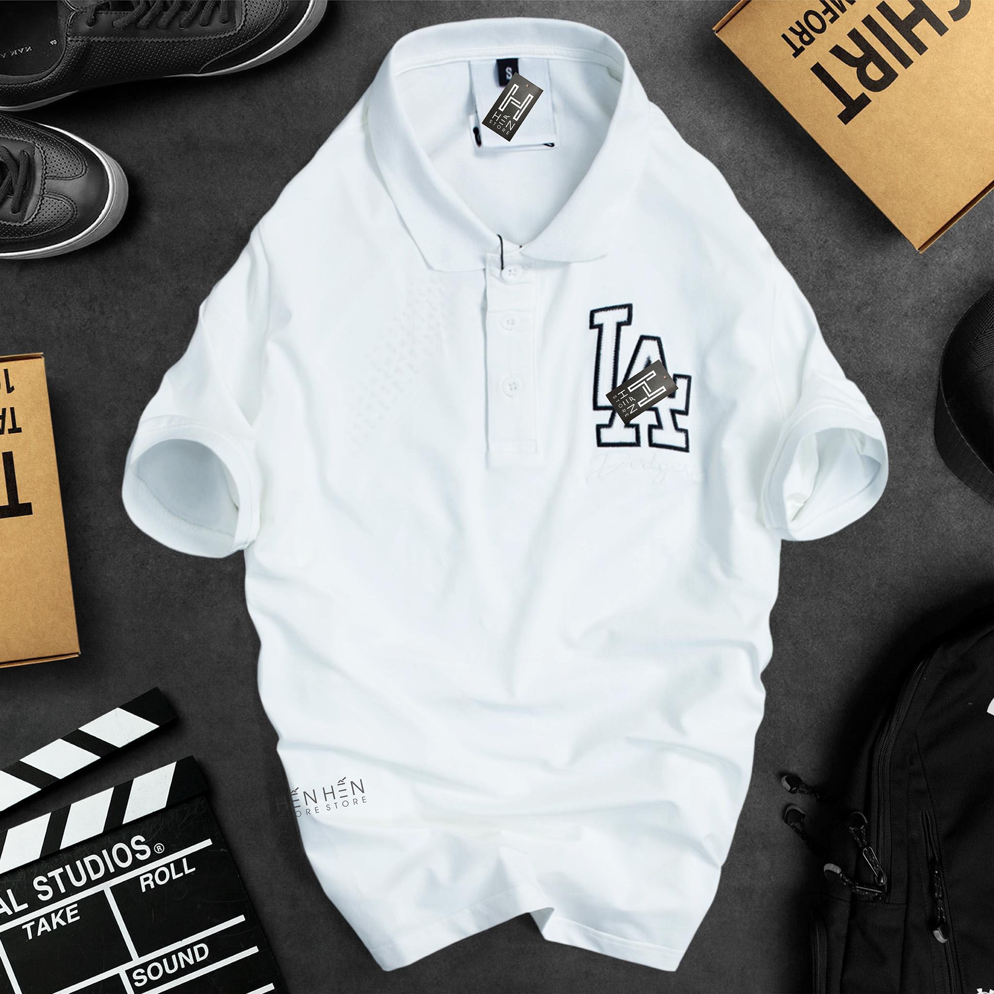 Áo polo M.L.B logo thêu 2M
