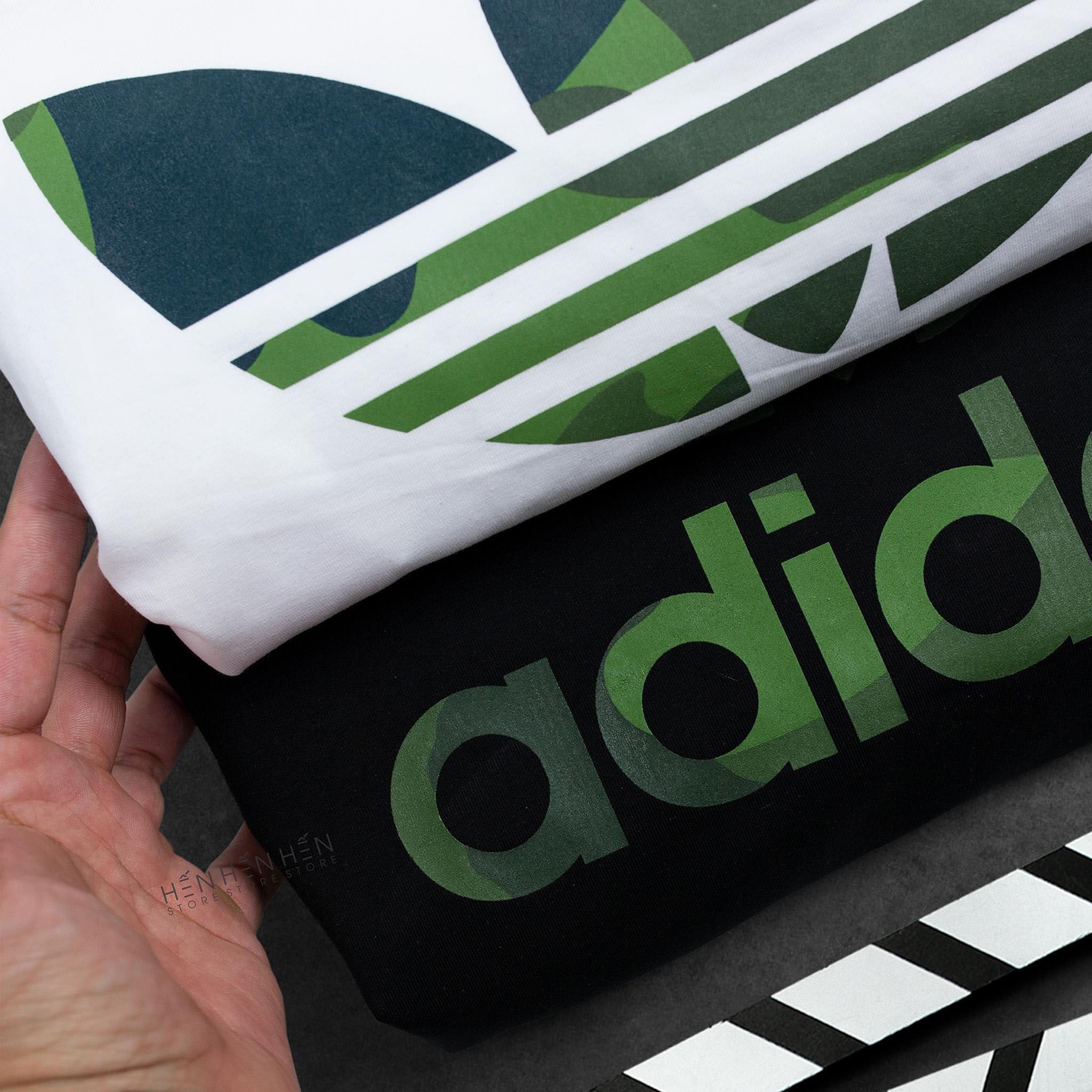Áo thun Adi.das logo camo 2M