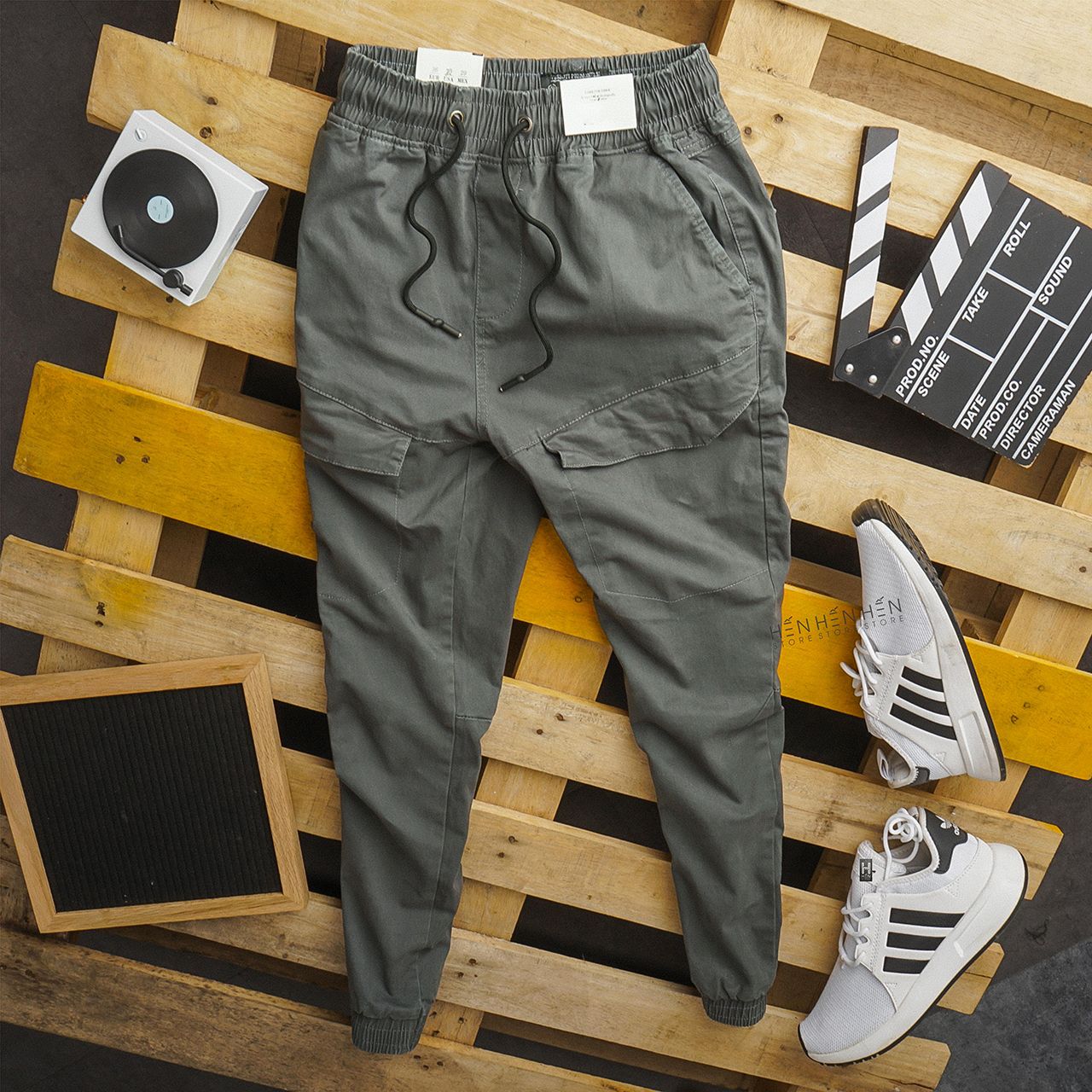 Quần jogger kaki Za.ra 5M