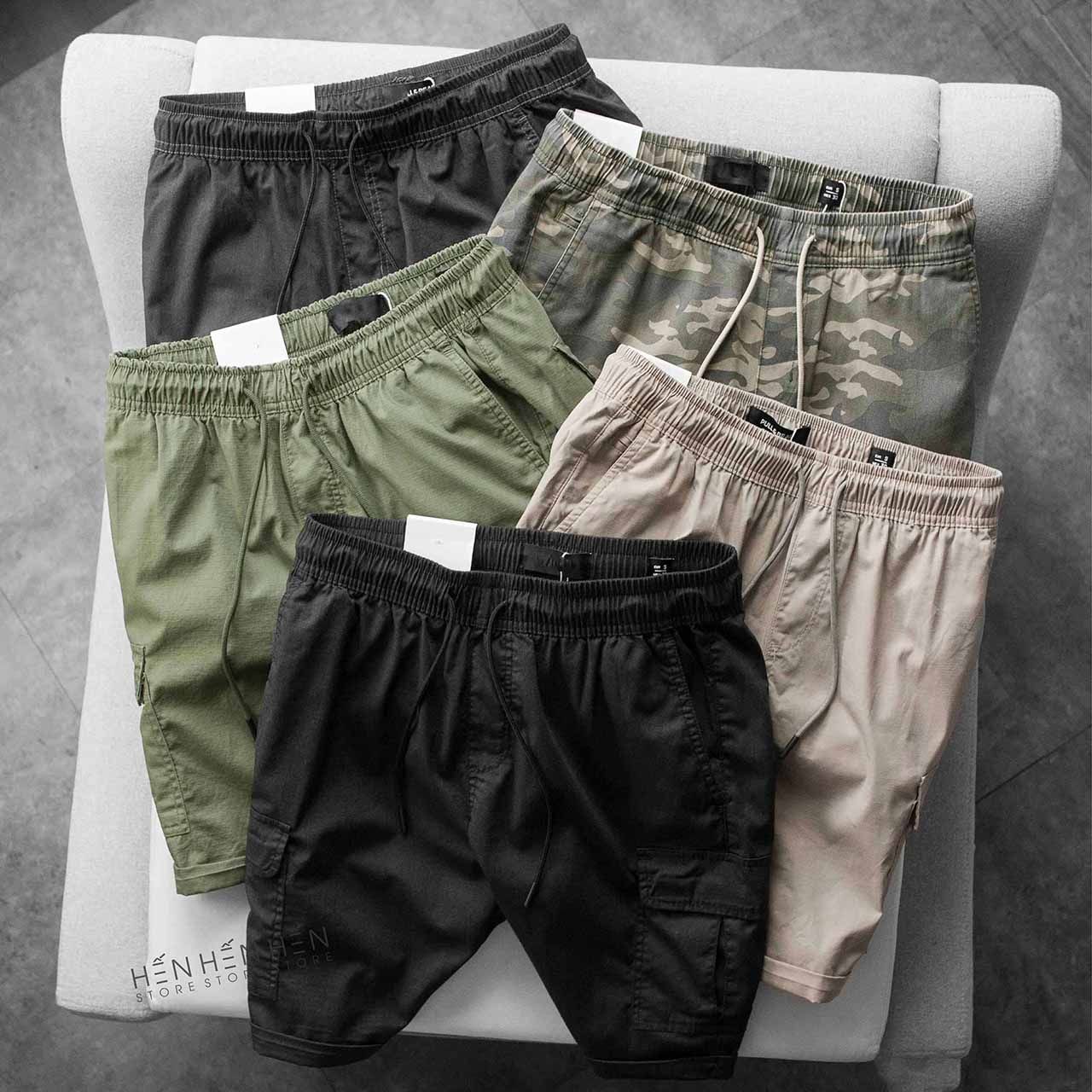Quần short kaki PB túi hộp 5M