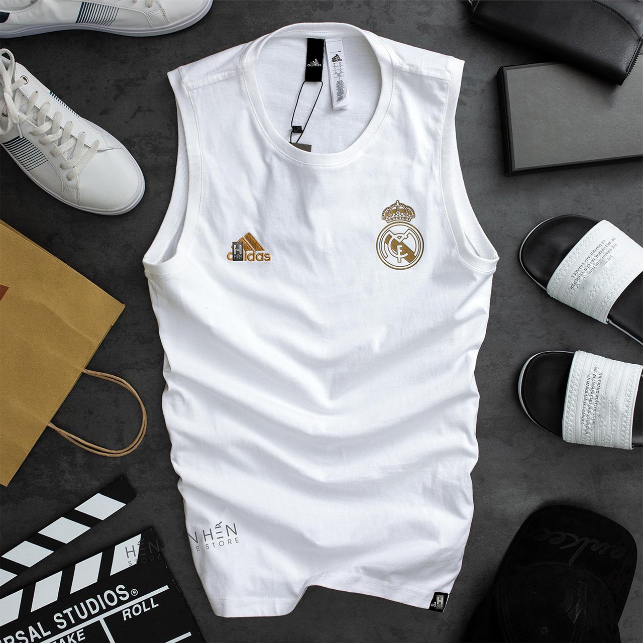 Áo tank top Adi.das CF 3M
