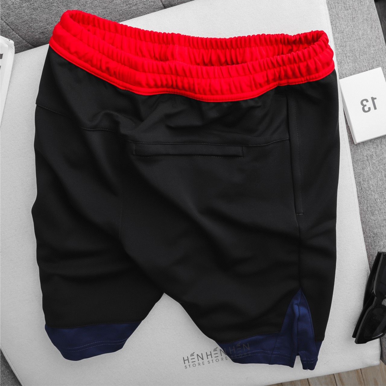 Quần short thun Ni.ke phối 3M