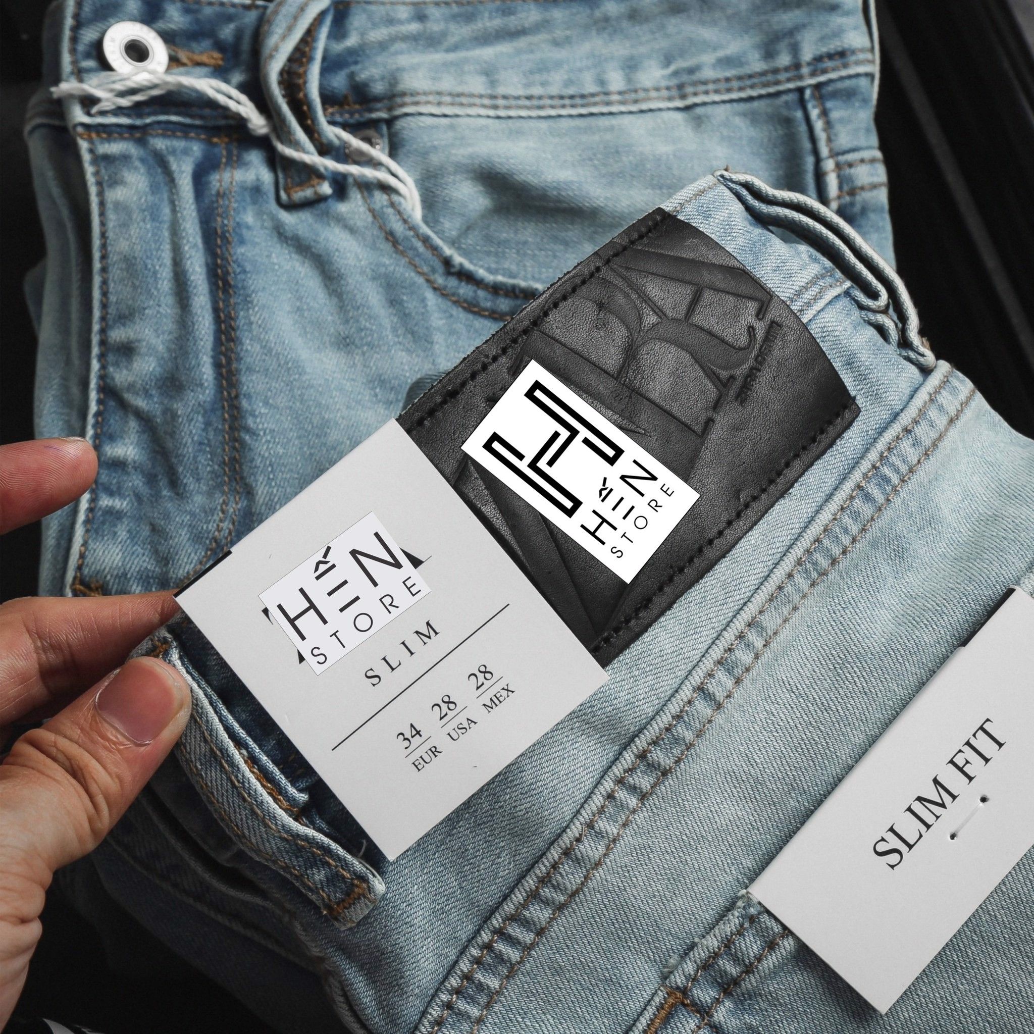 Quần Jean ZR 450 Xanh