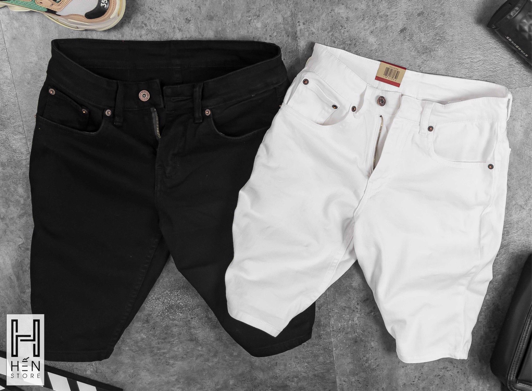 Quần Short Jean LV 2M