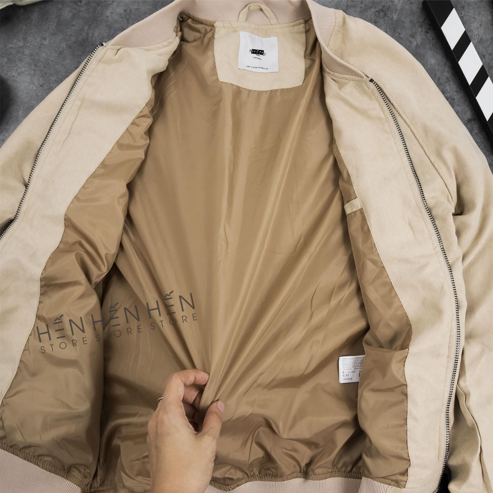 Áo Bomber Da Lộn MG 5M