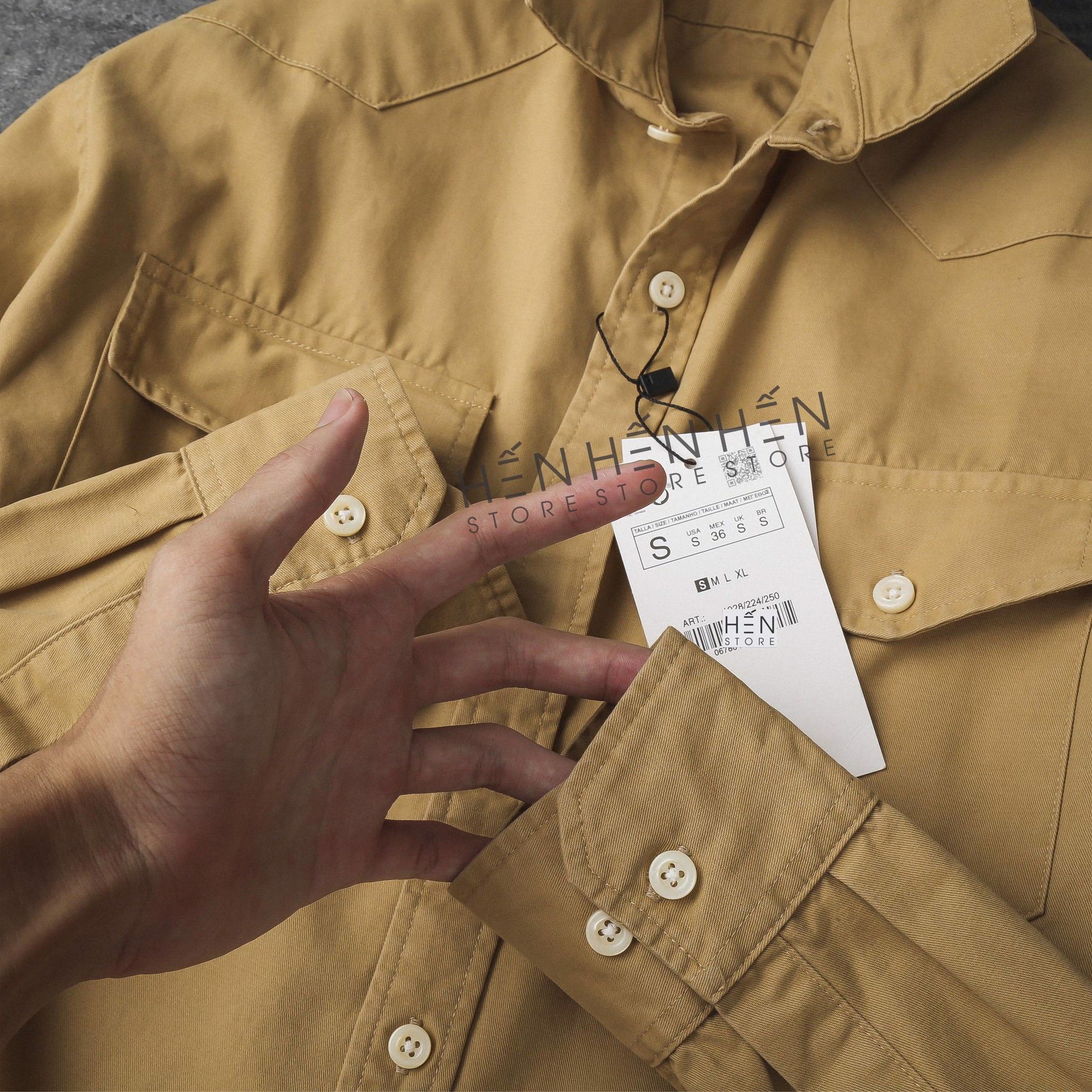Áo Denim ZR N 6M