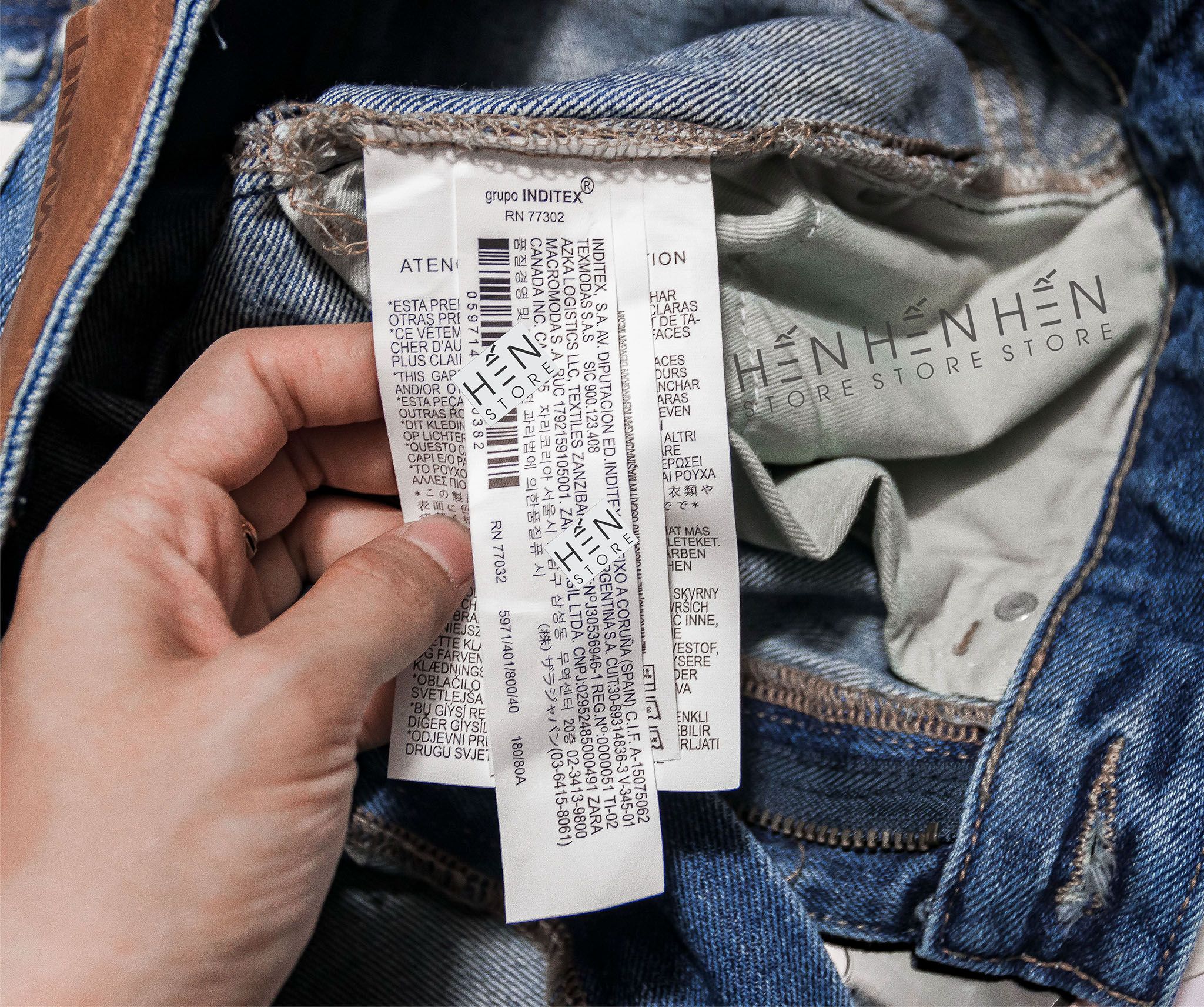 Quần Short Jean ZR Skinny