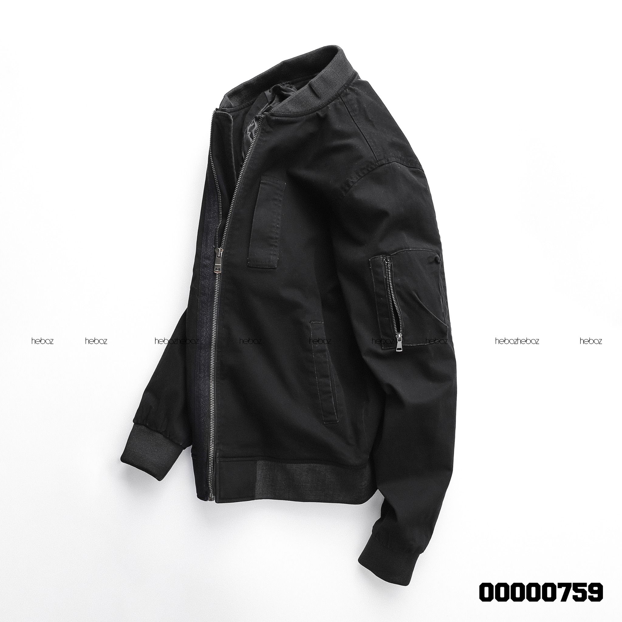 Áo bomber kaki Heboz basic 3M -00000759