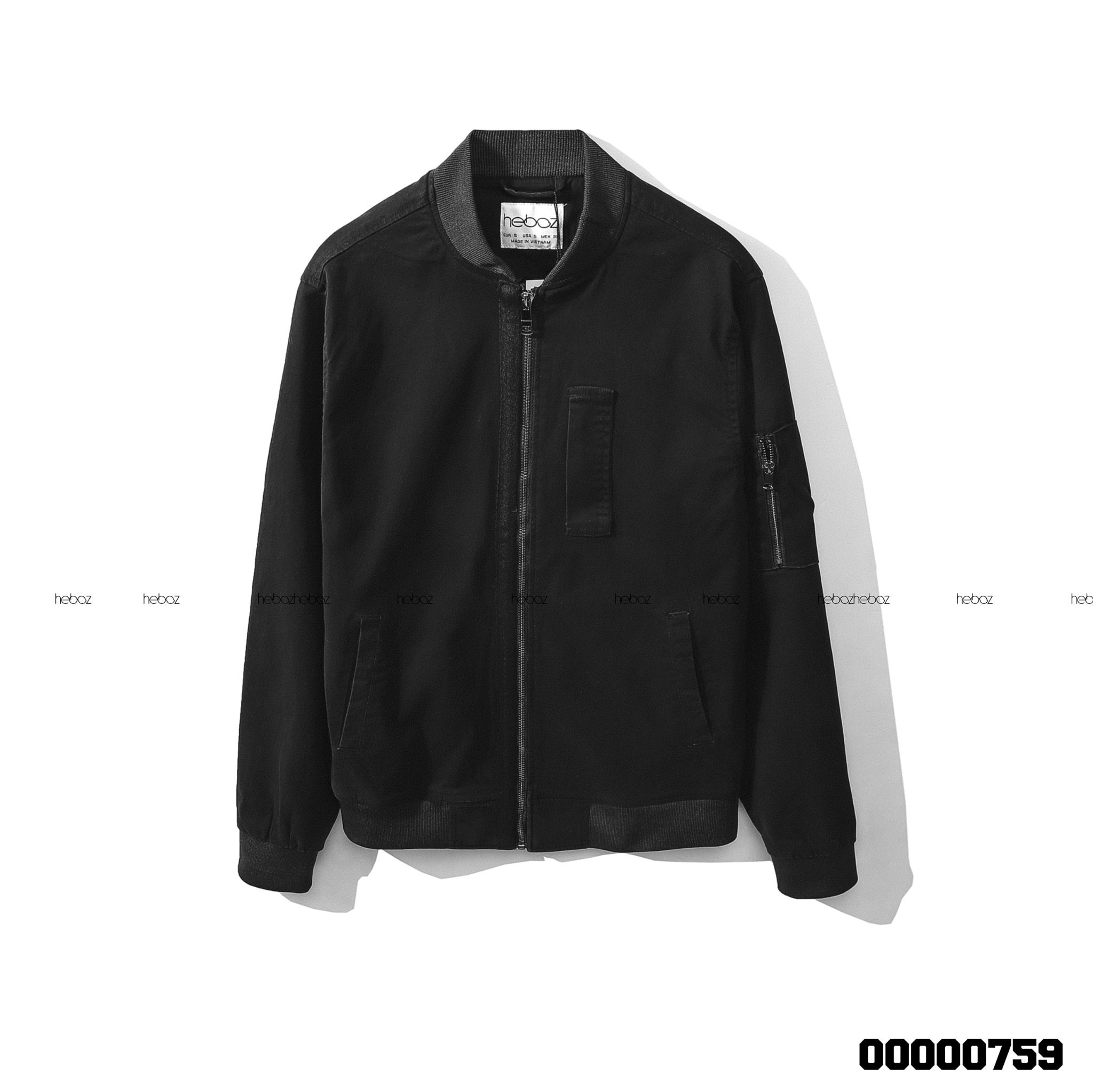Áo bomber kaki Heboz basic 3M -00000759
