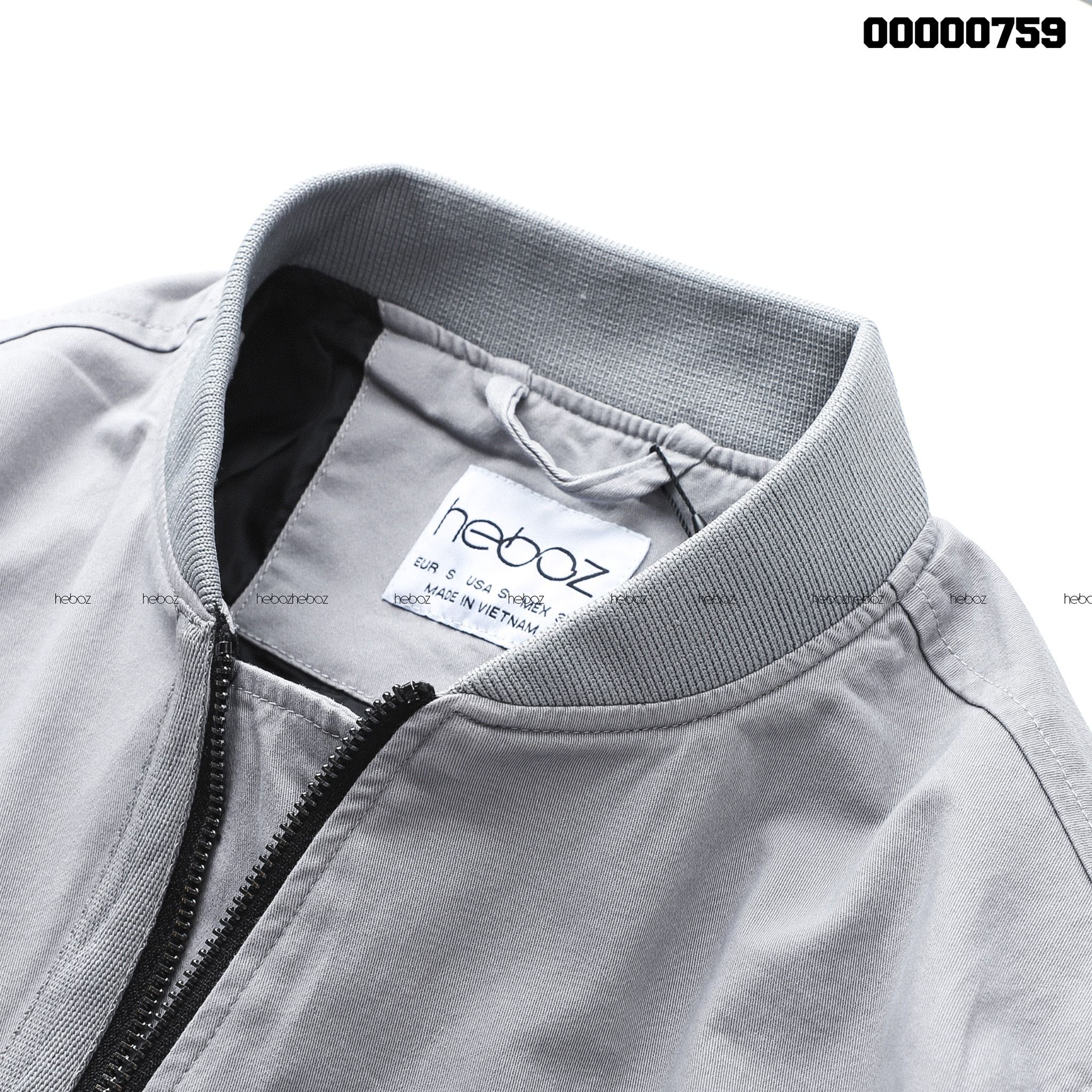Áo bomber kaki Heboz basic 3M -00000759