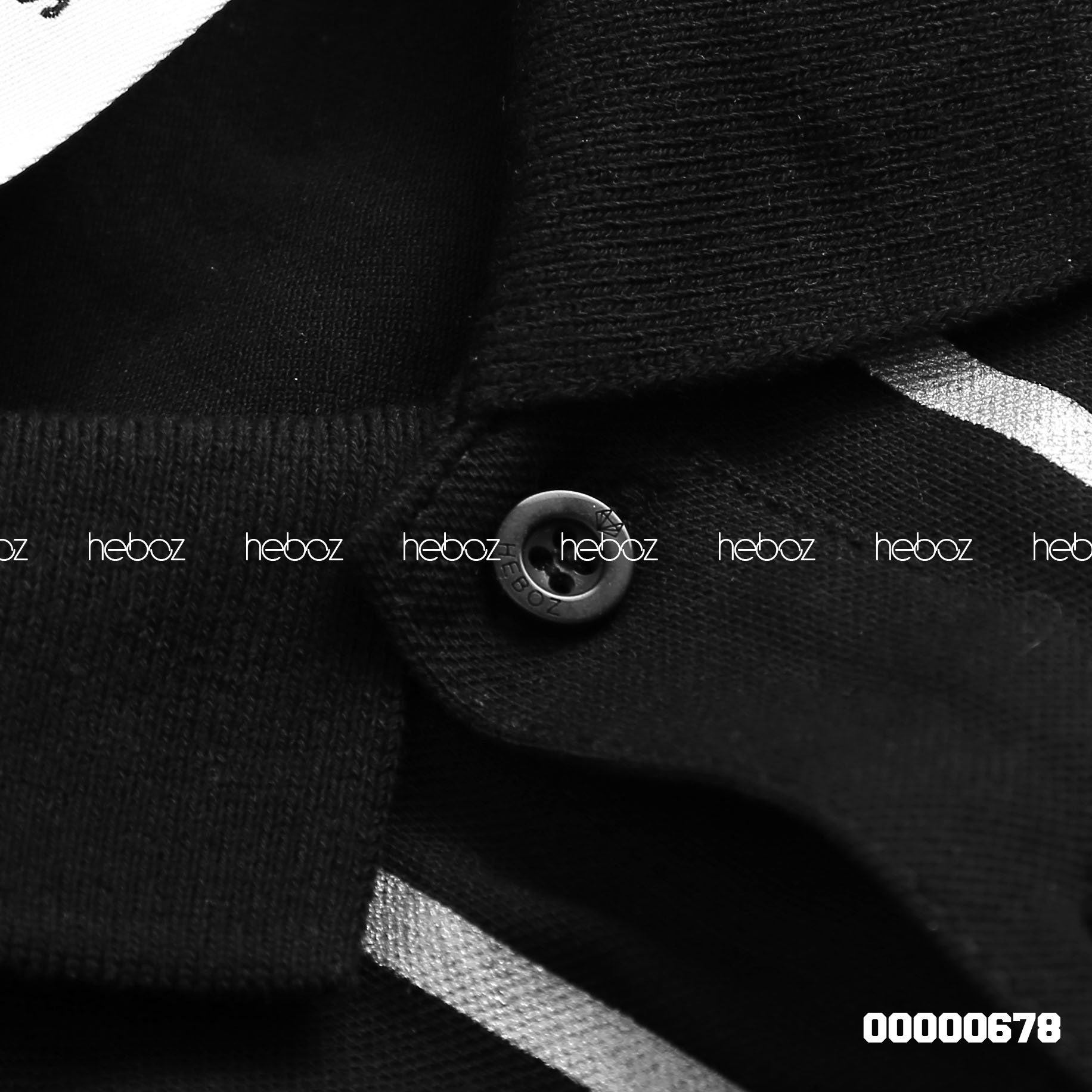 Áo polo Heboz phối sọc cao cấp 2M 00000678