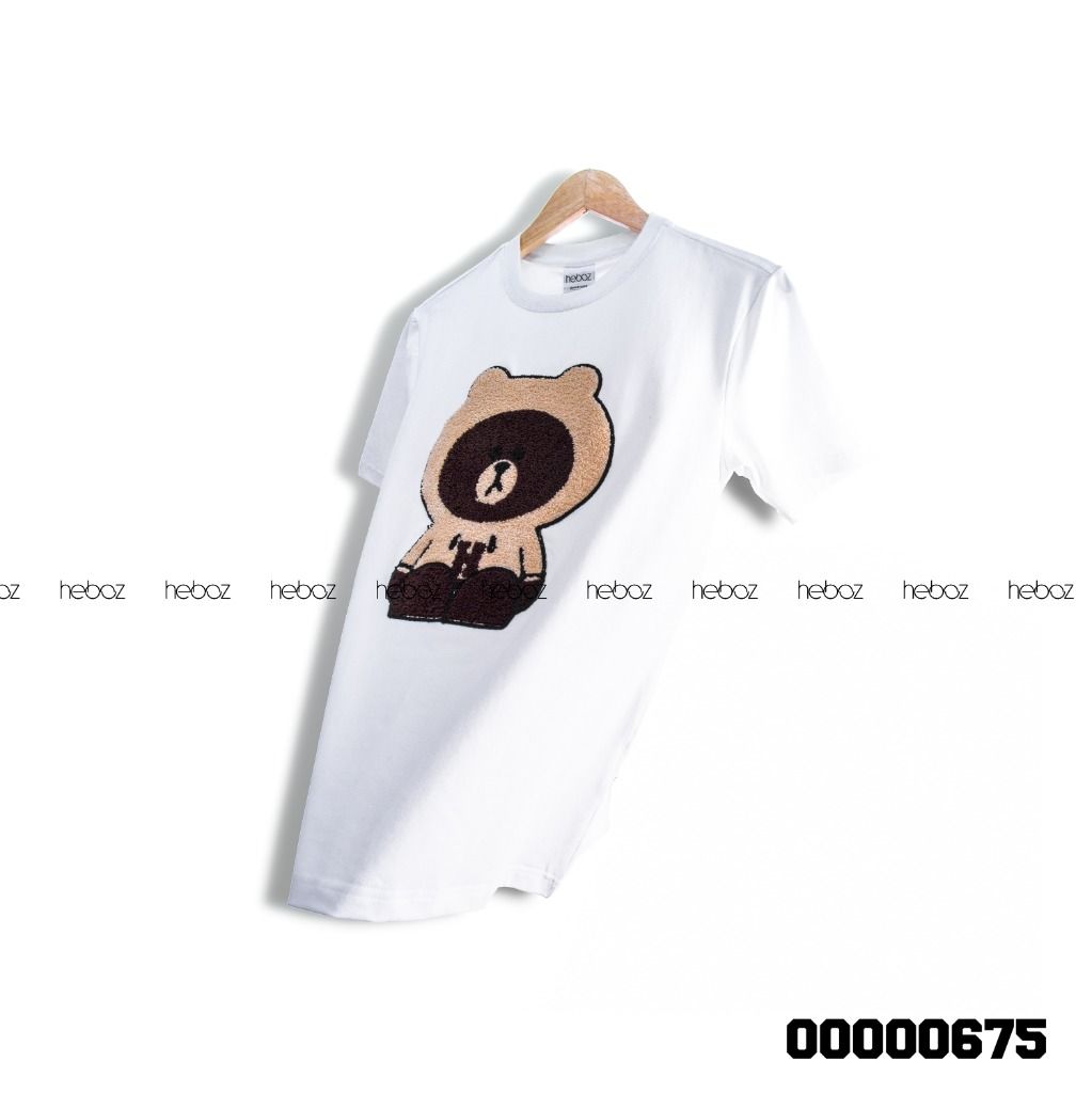 Áo thun Heboz gấu thêu xù 2M 00000675