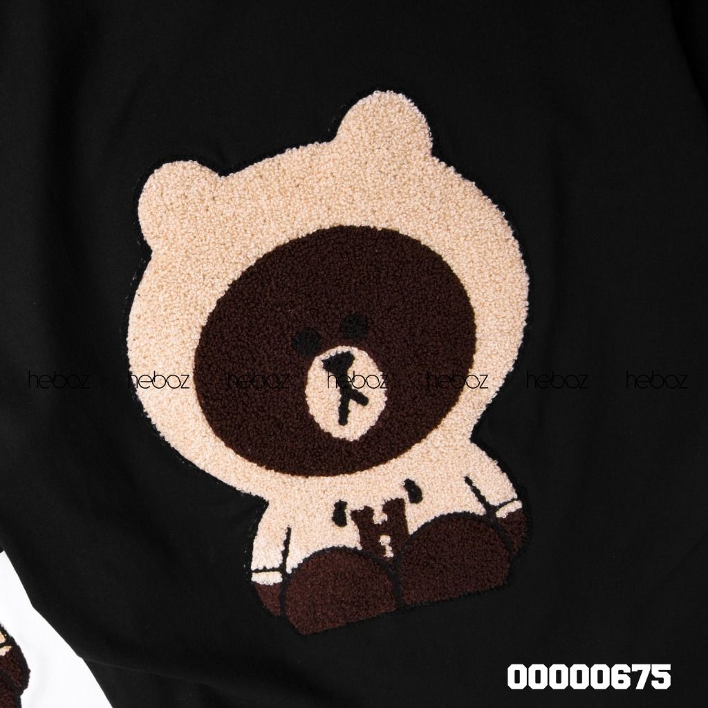 Áo thun Heboz gấu thêu xù 2M 00000675