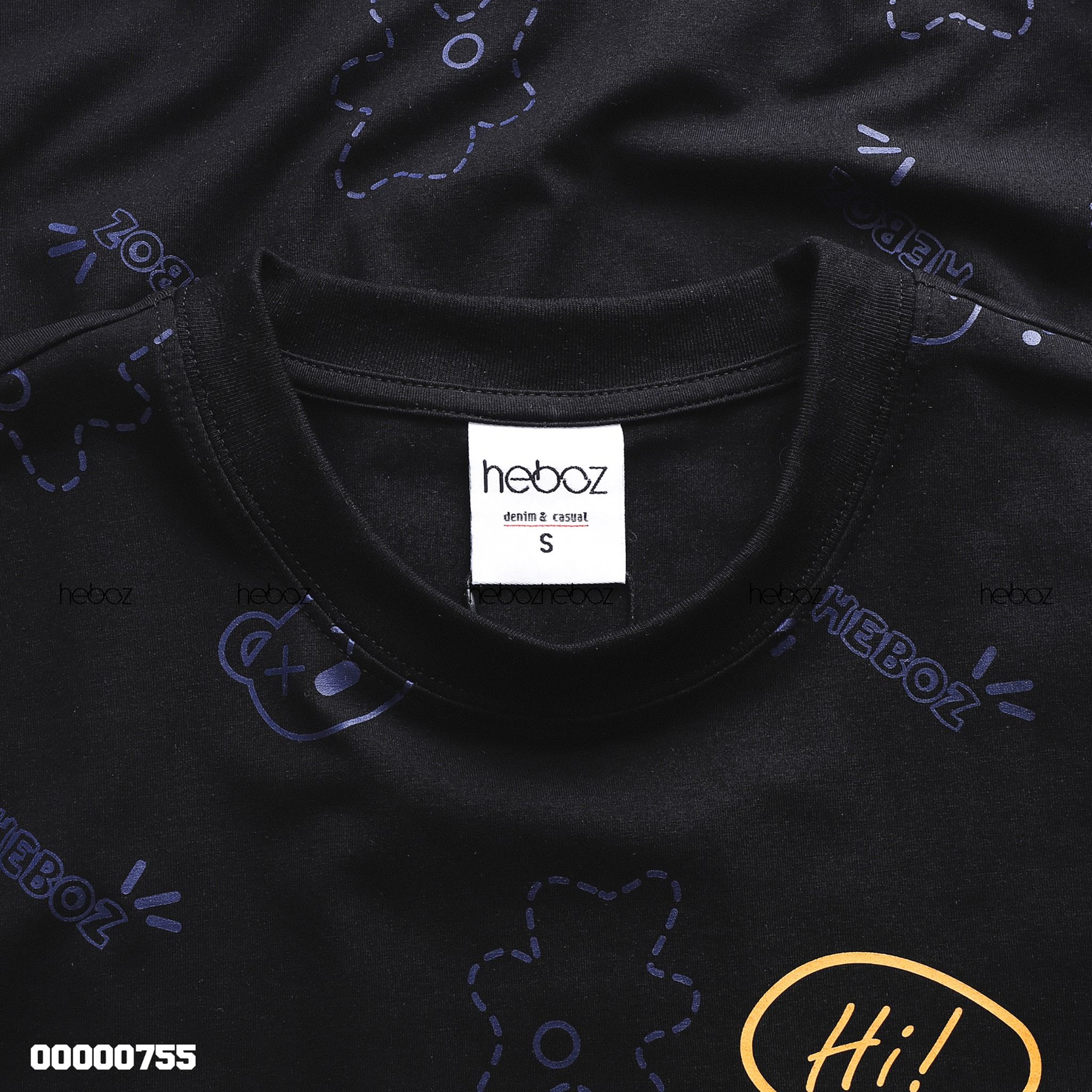 Áo thun Heboz bear space 2M - 00000755