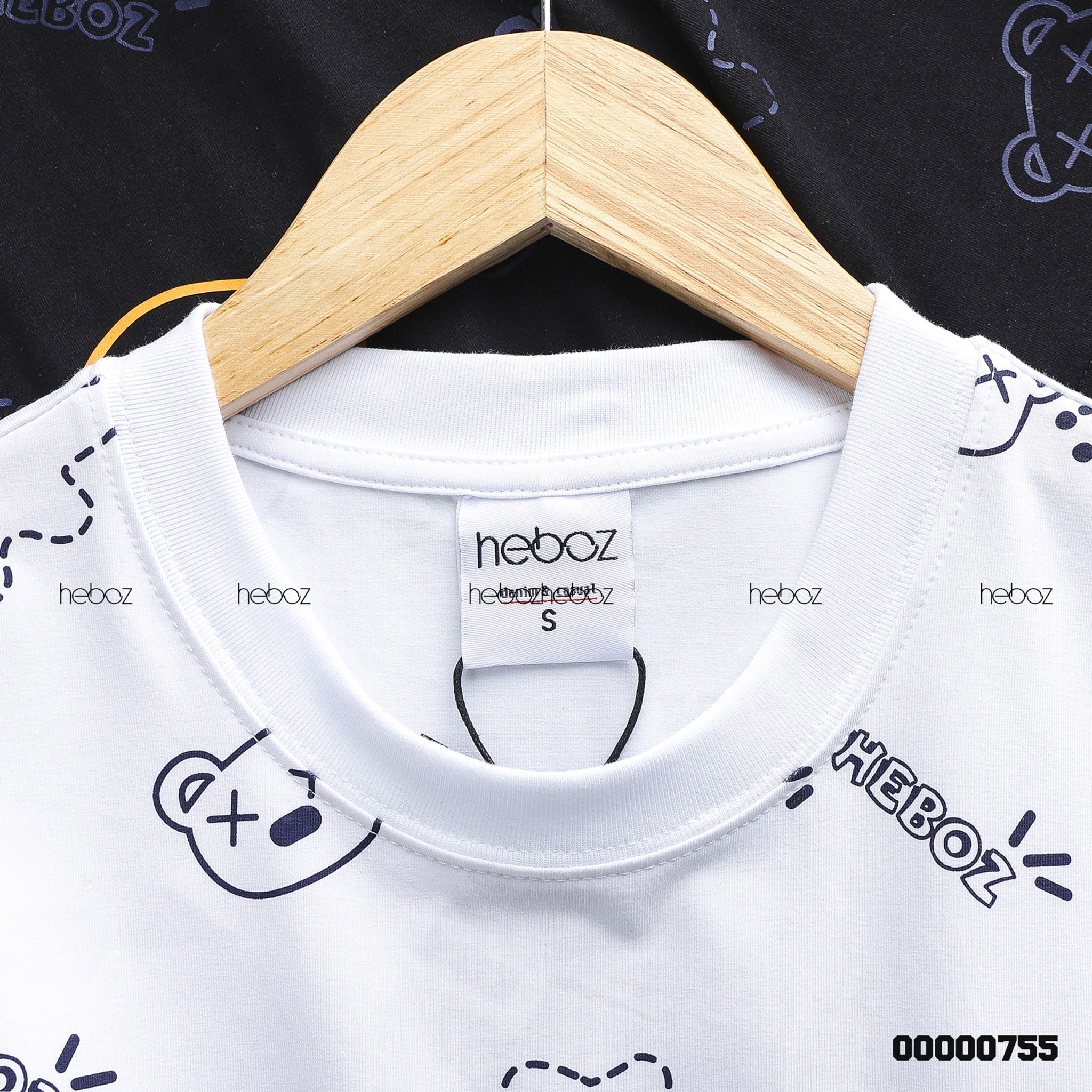 Áo thun Heboz bear space 2M - 00000755