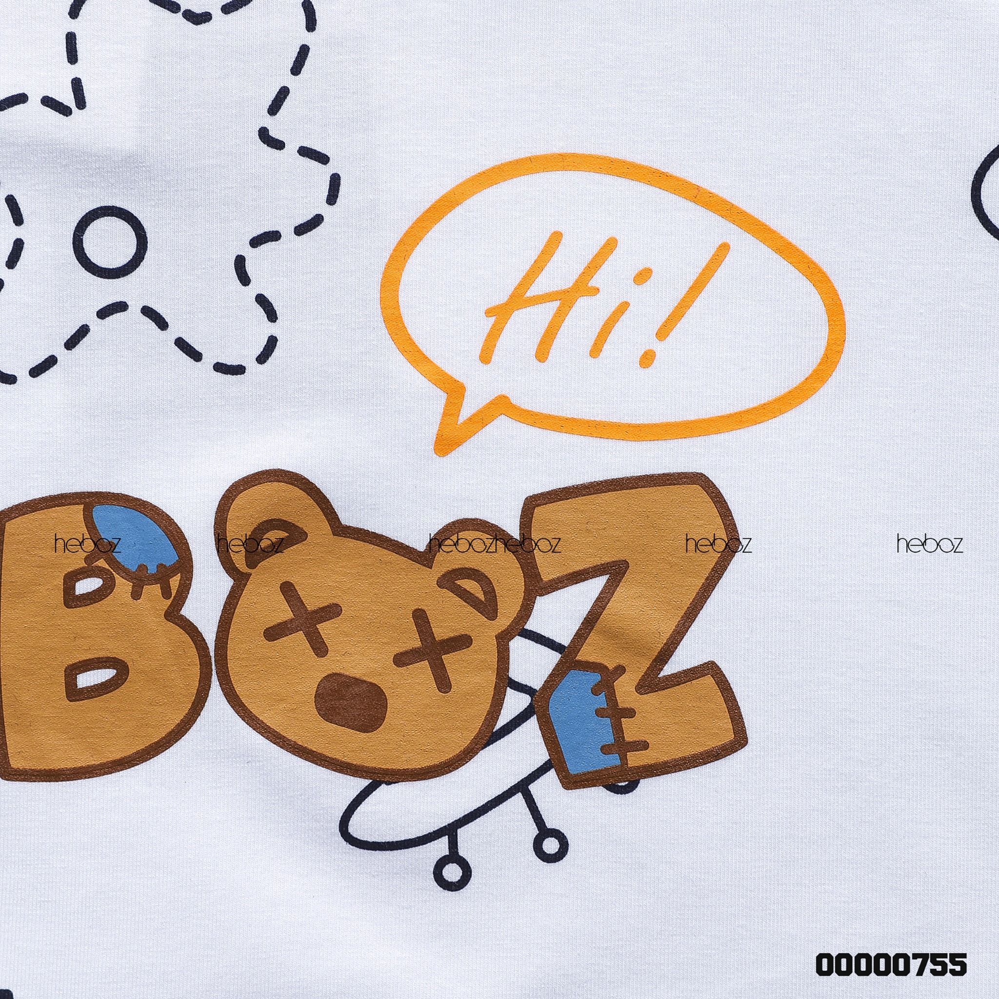 Áo thun Heboz bear space 2M - 00000755