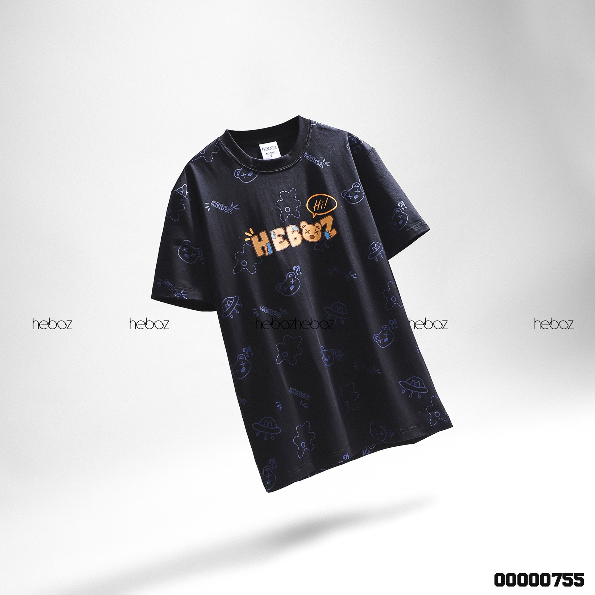 Áo thun Heboz bear space 2M - 00000755