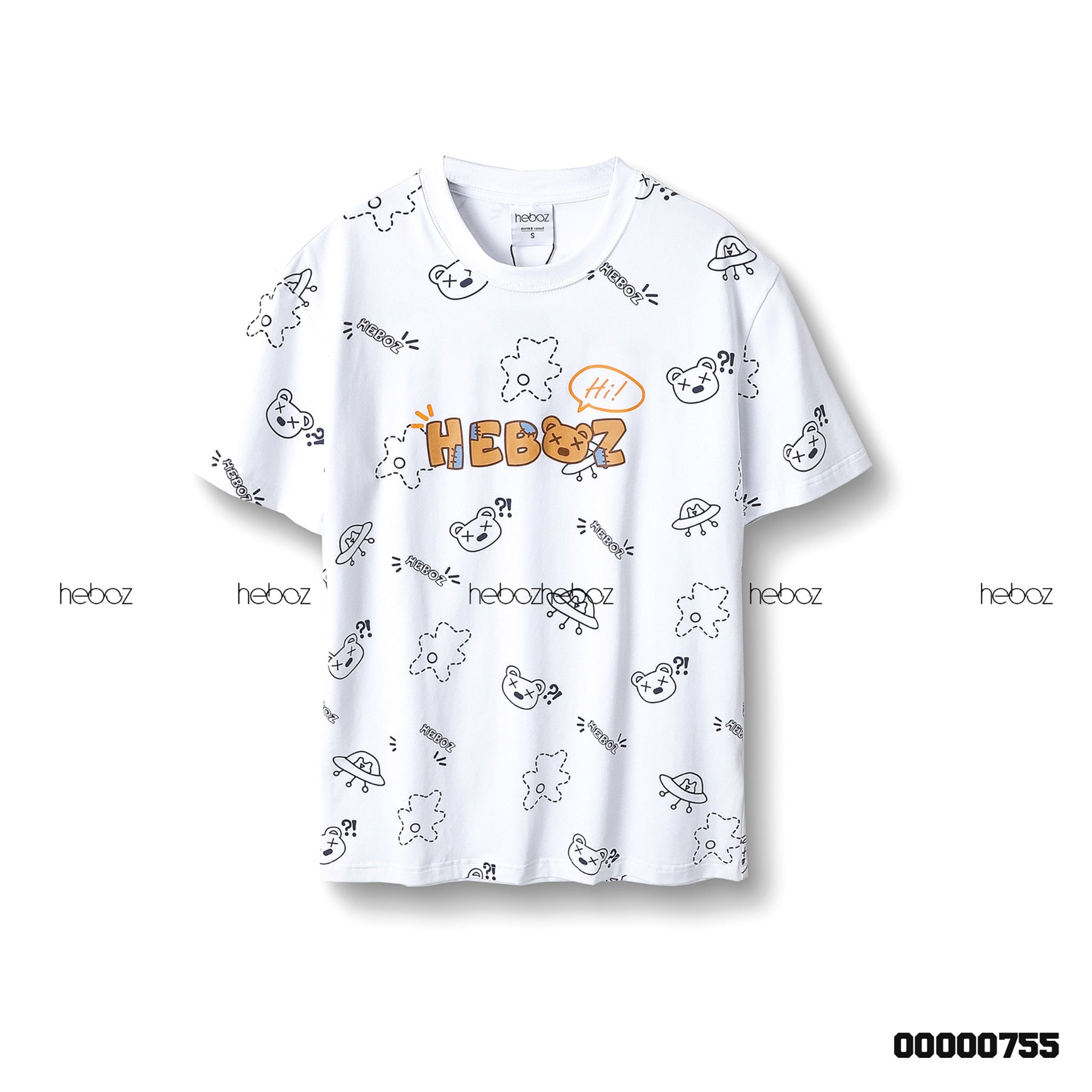 Áo thun Heboz bear space 2M - 00000755