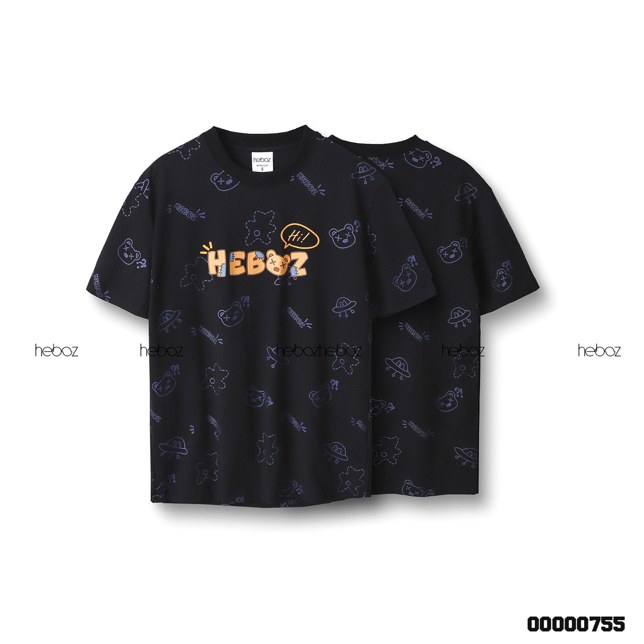 Áo thun Heboz bear space 2M - 00000755