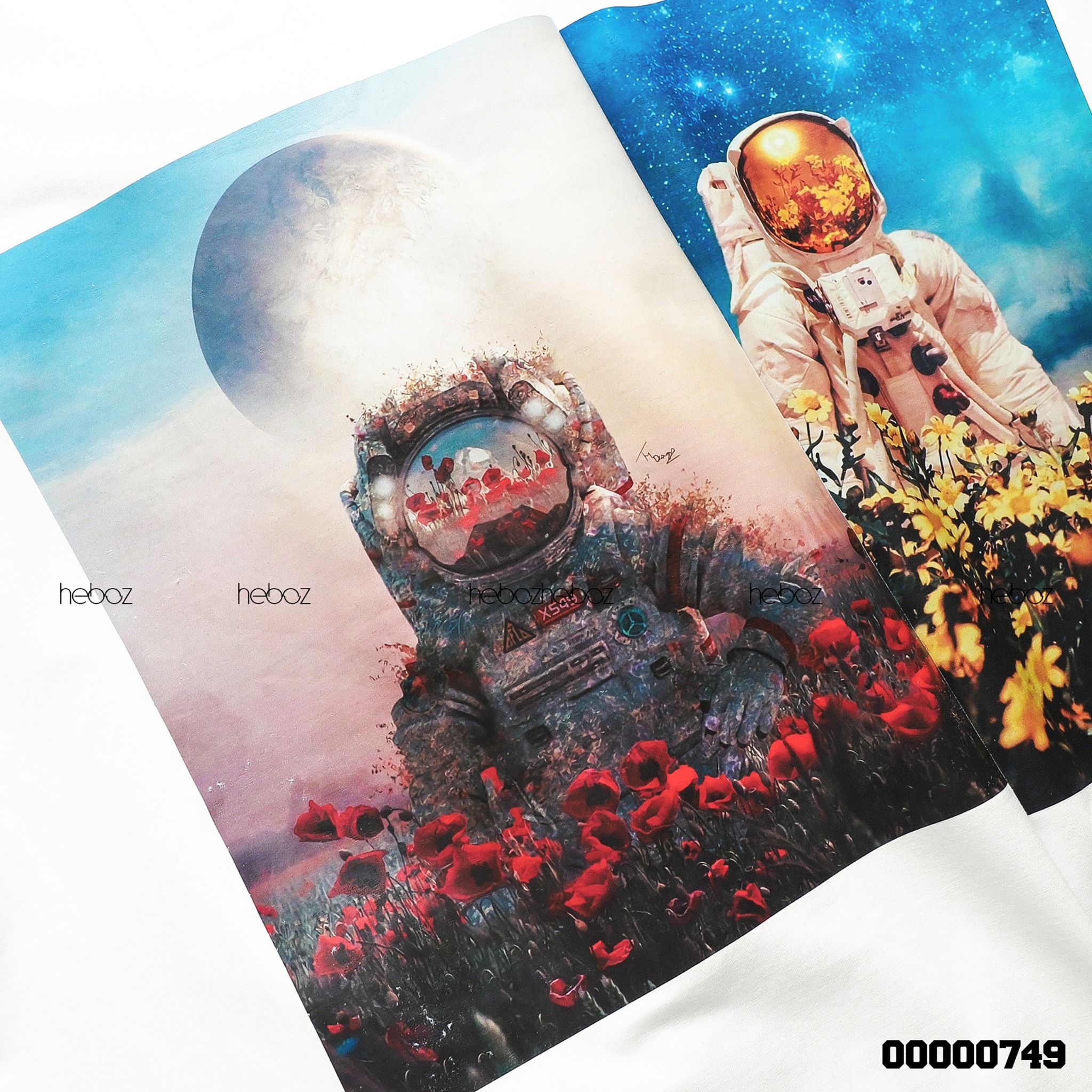 Áo thun Heboz spaceman 3M - 00000749