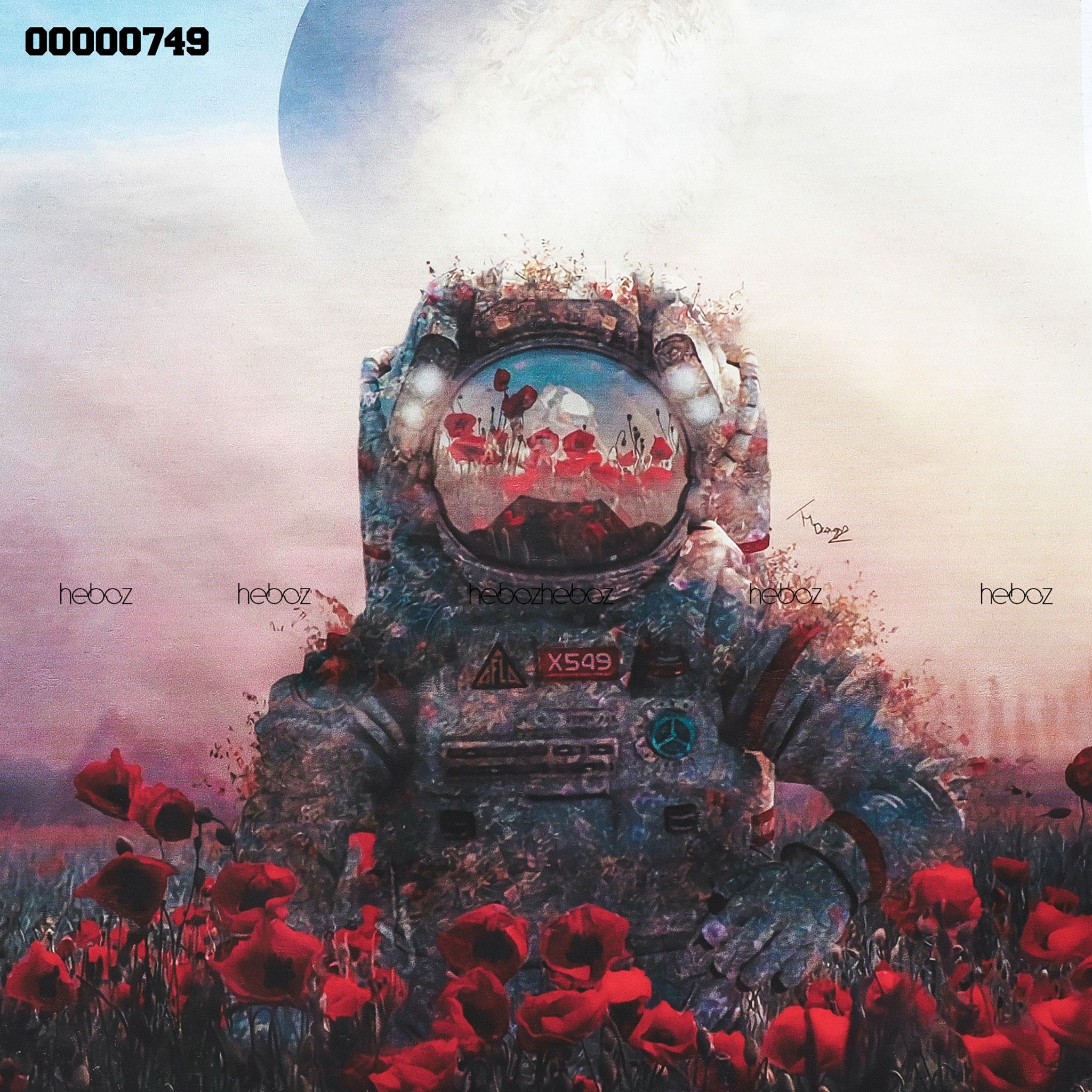 Áo thun Heboz spaceman 3M - 00000749