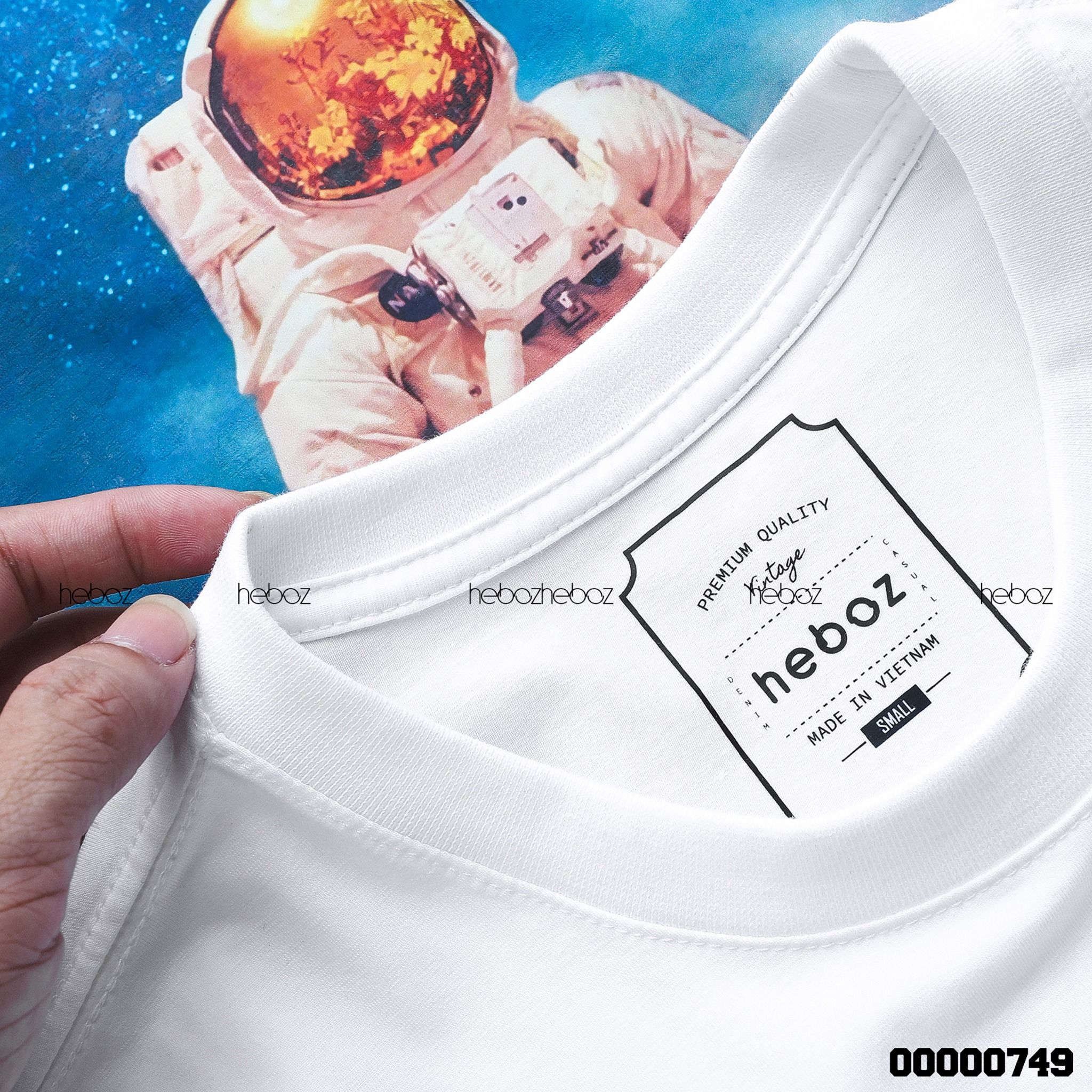 Áo thun Heboz spaceman 3M - 00000749