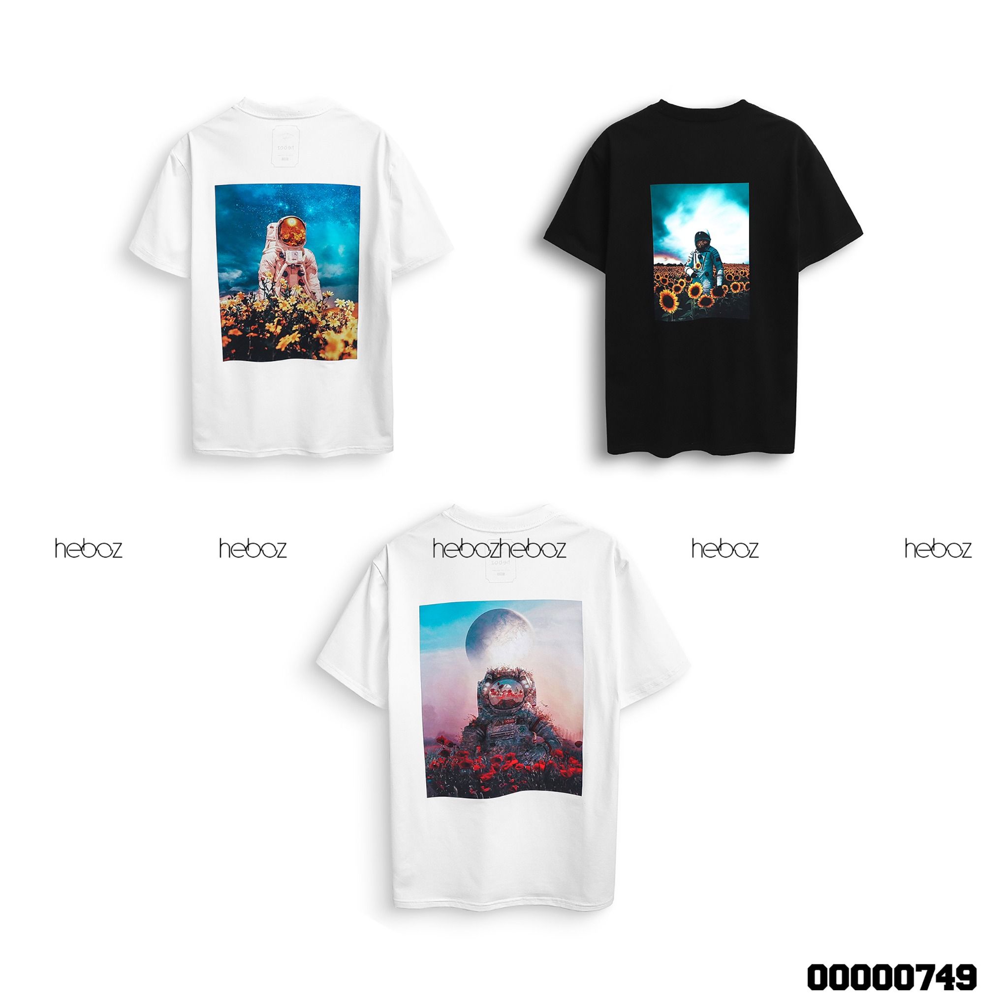 Áo thun Heboz spaceman 3M - 00000749