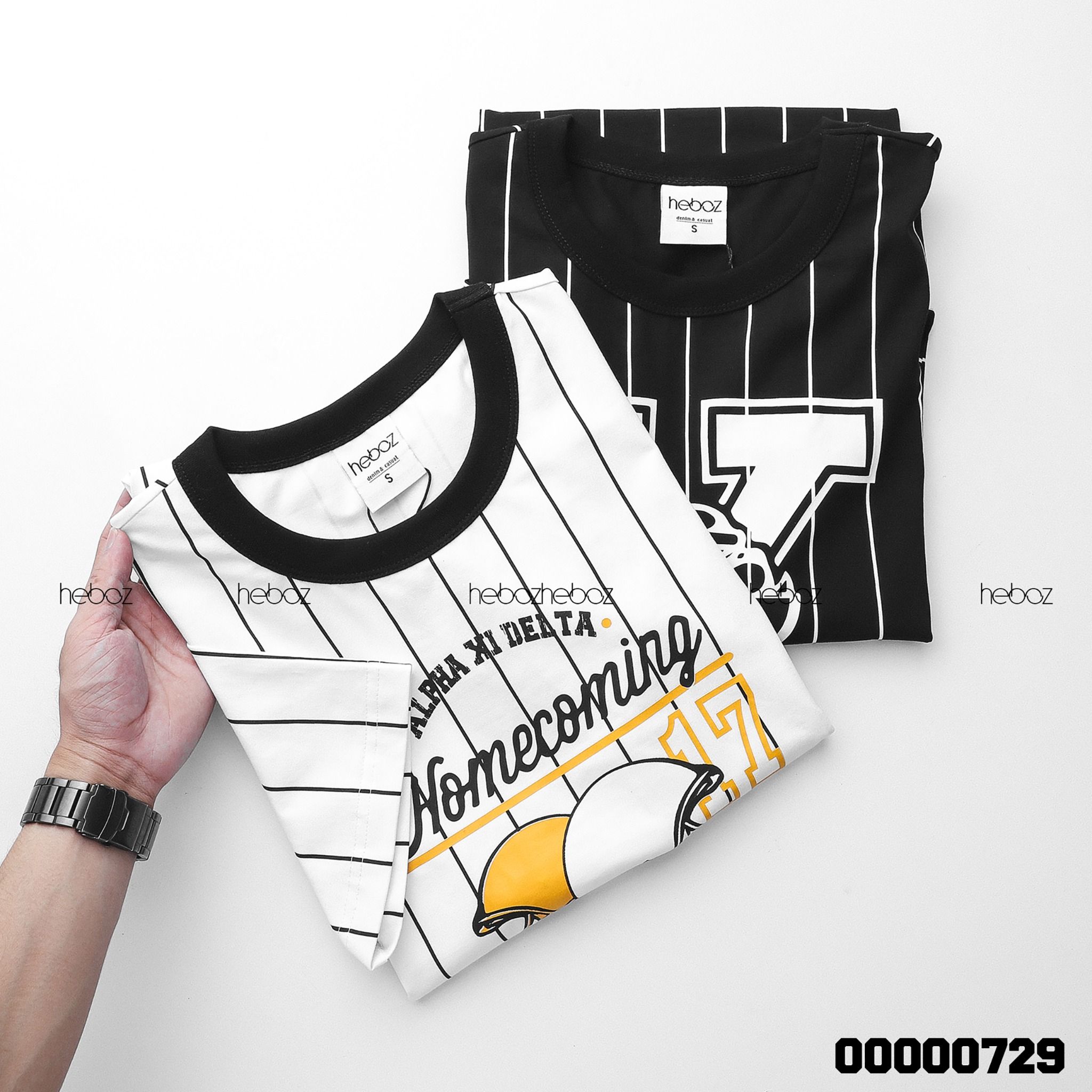 Áo thun Heboz sọc 2M new - 00000729