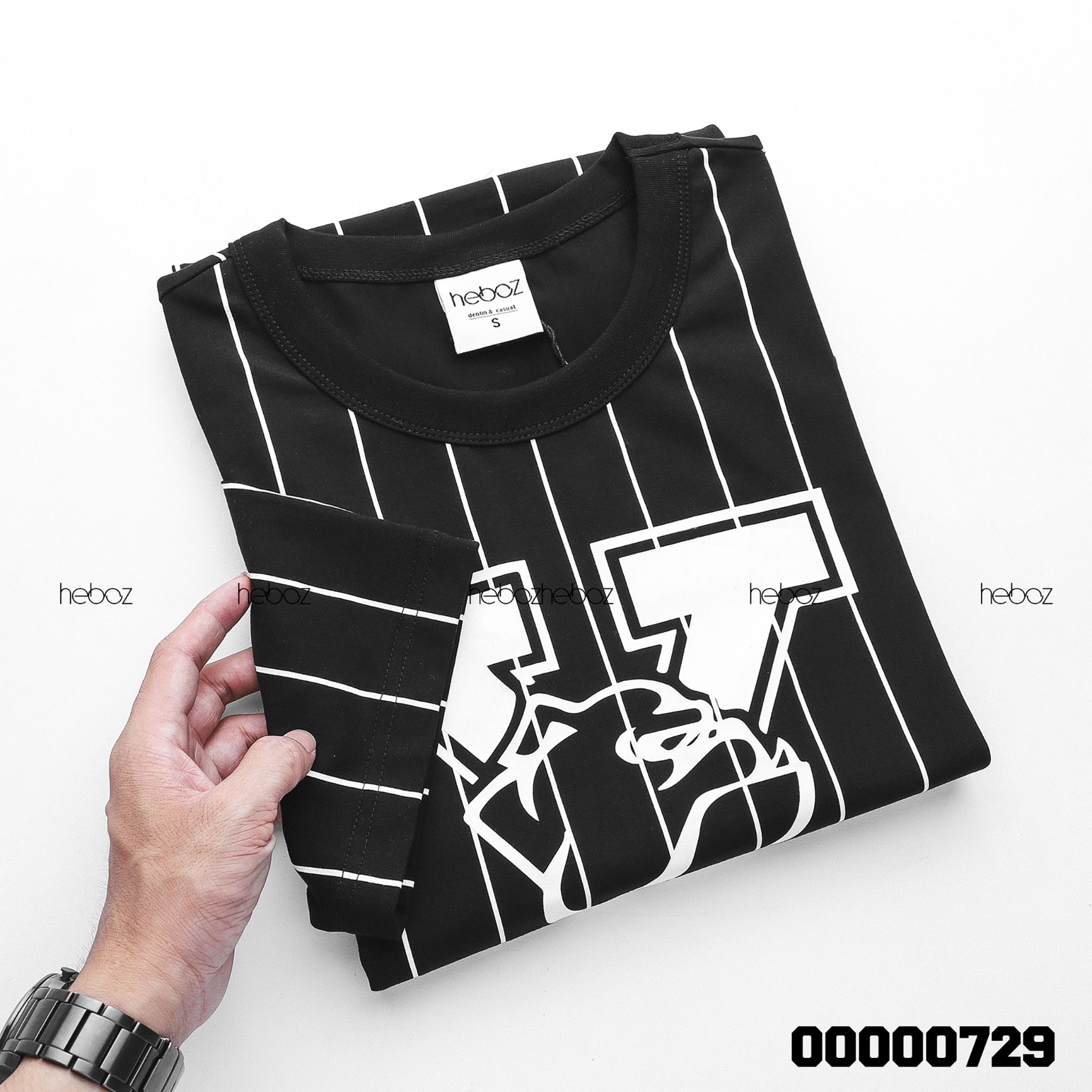 Áo thun Heboz sọc 2M new - 00000729