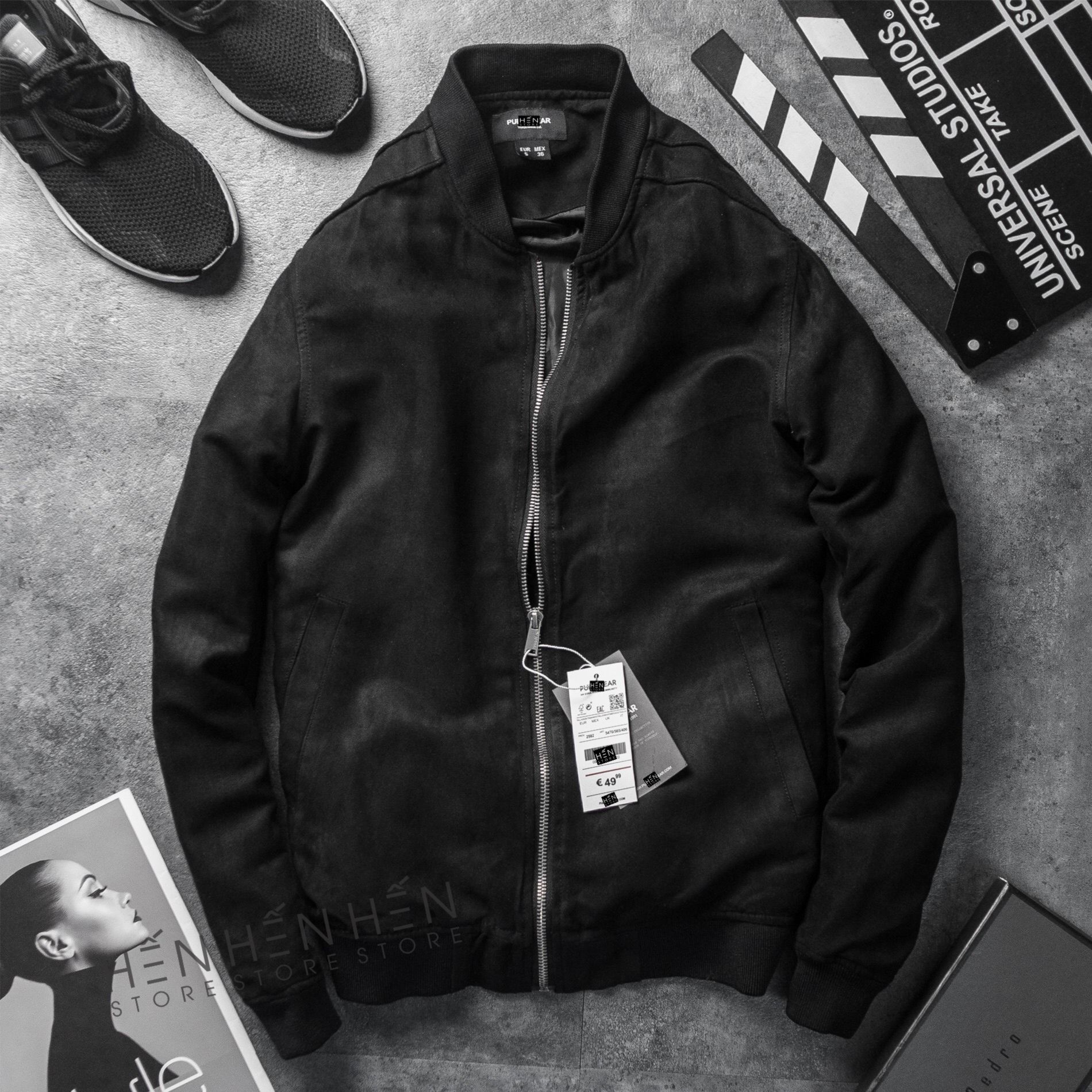 Áo Bomber PB 5M