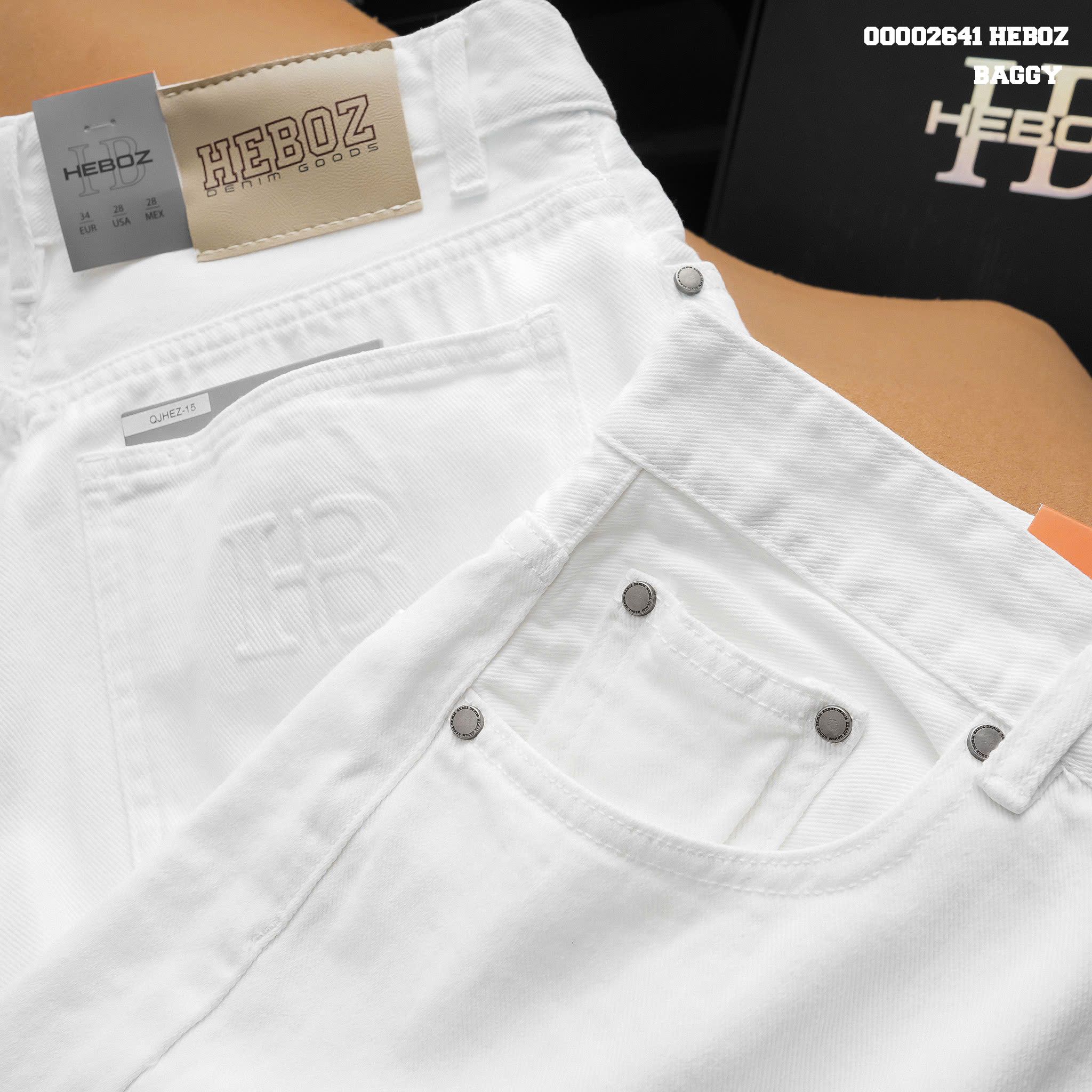 Quần jean nam Heboz dáng baggy D015 - 00002641
