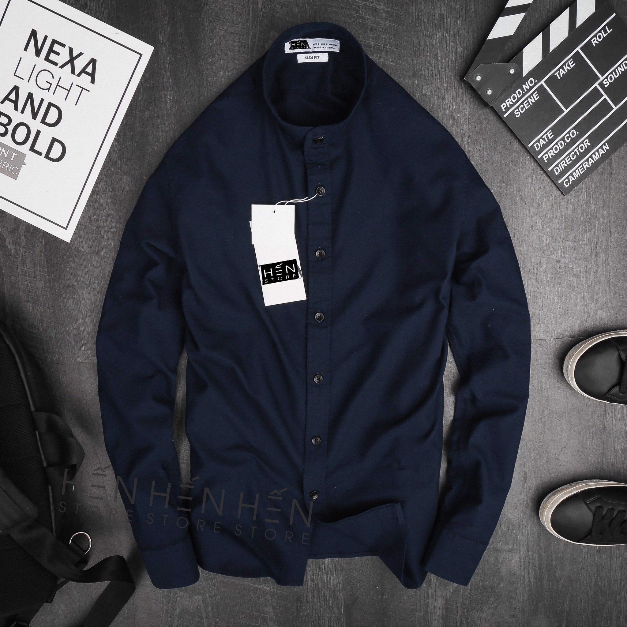 Áo Sơmi Cổ Trụ ZR Oxford 3M