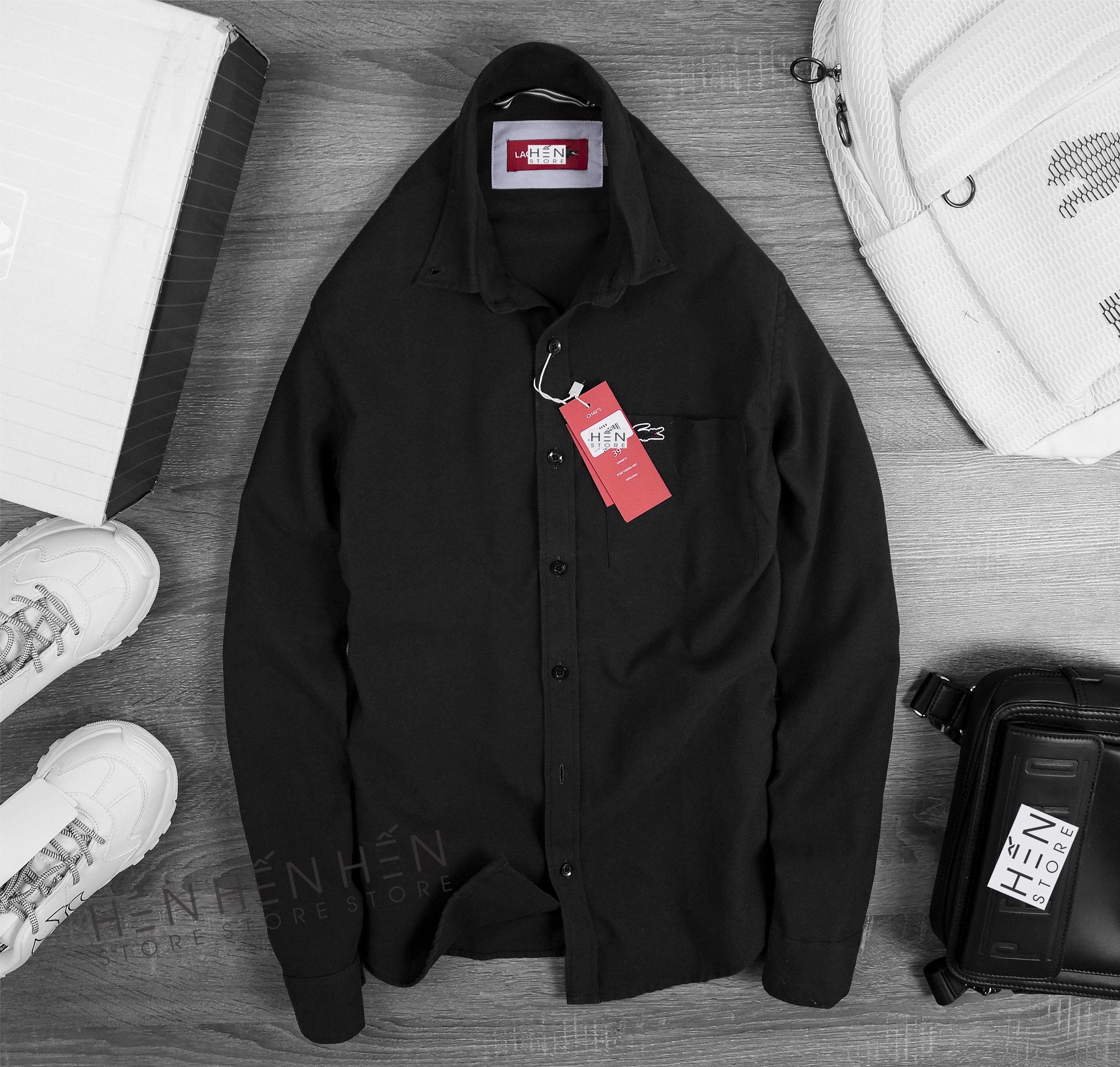 Áo Sơmi Oxford LC 1 Túi