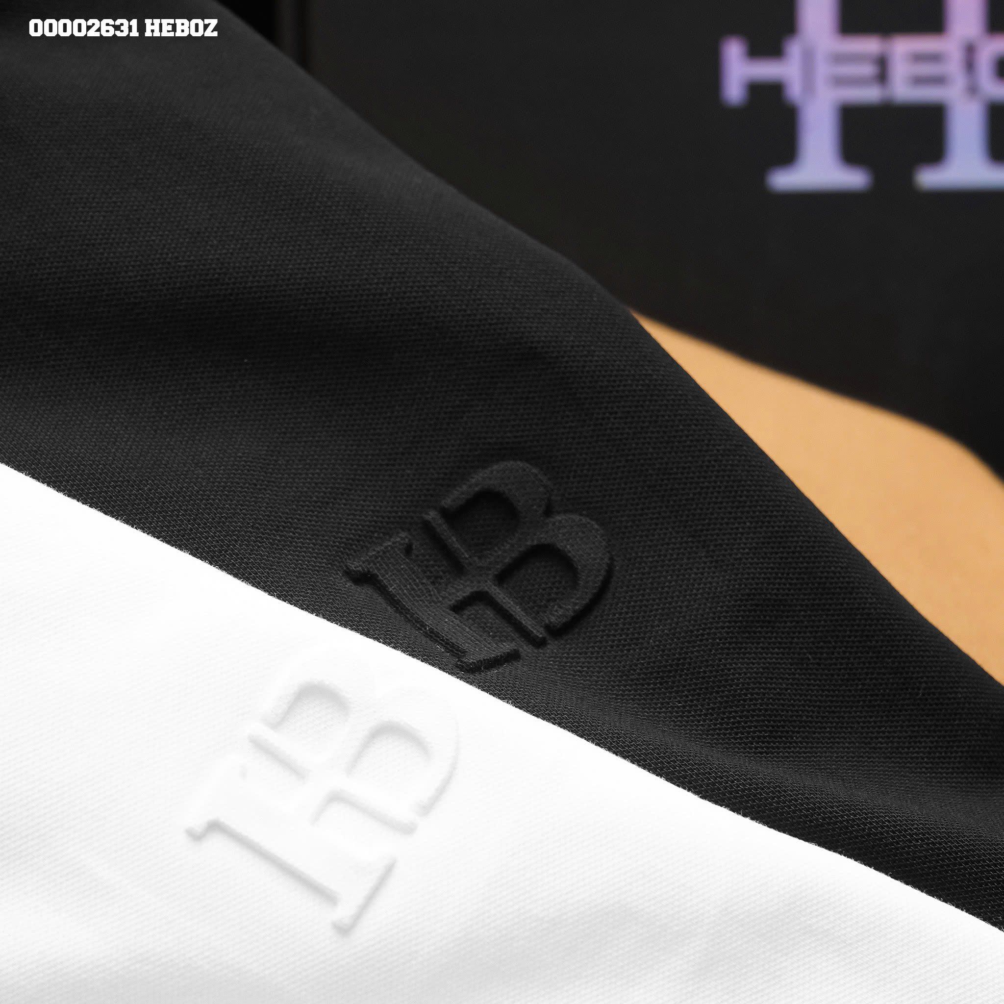 Áo polo nam Heboz Embossed logo 2M - 00002631