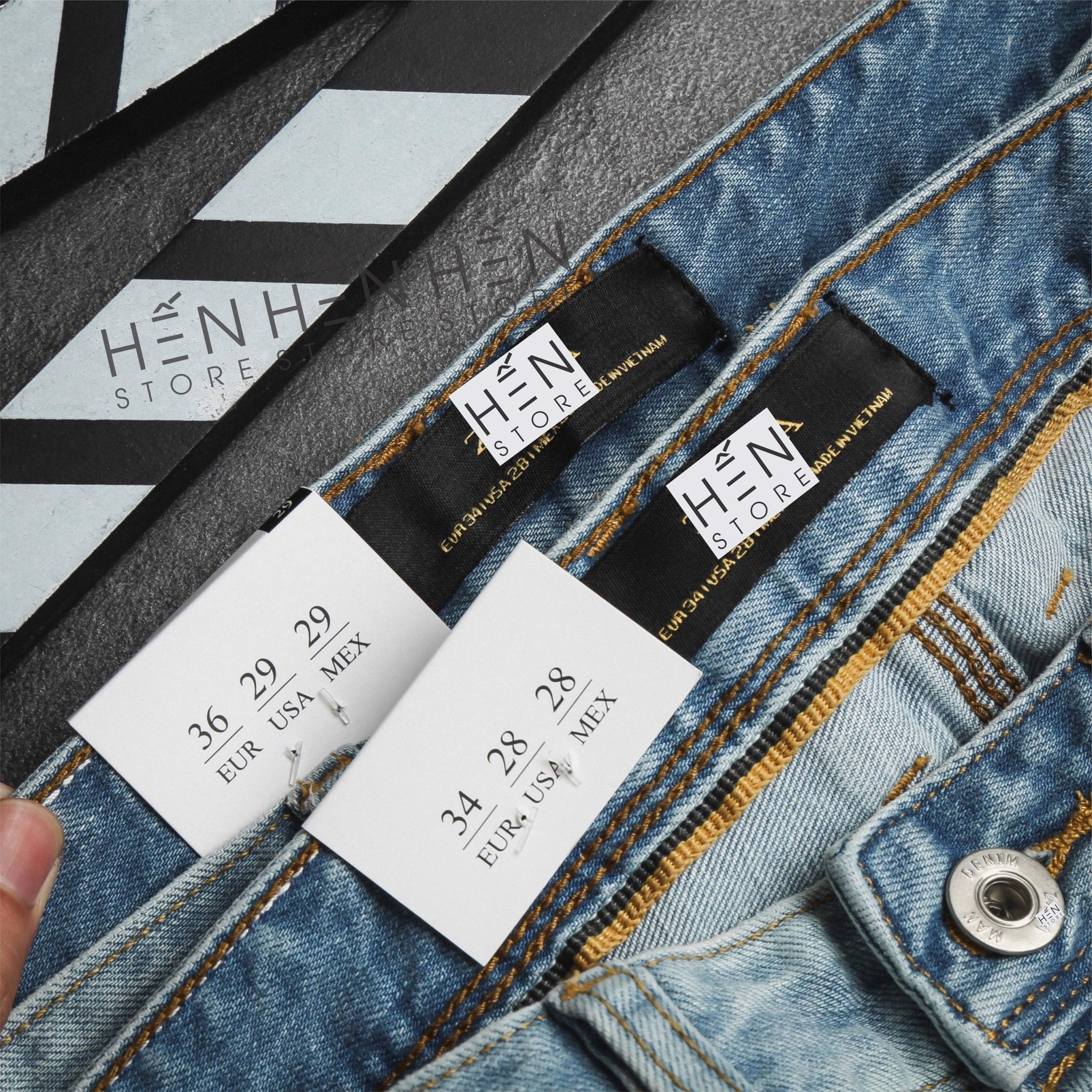 Quần Jean ZR 450 Xanh