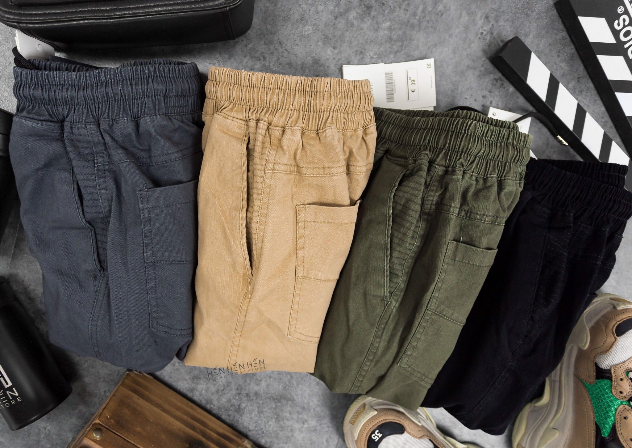 Quần Jogger Kaki ZR 4M