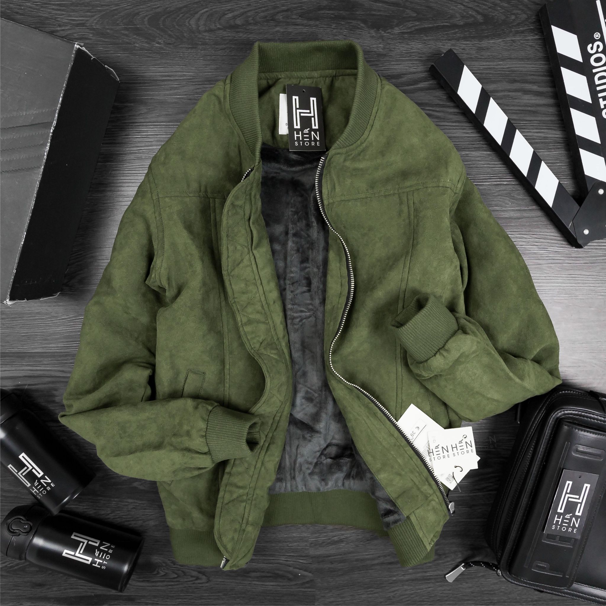 Áo Bomber Da Lộn ZR 6M
