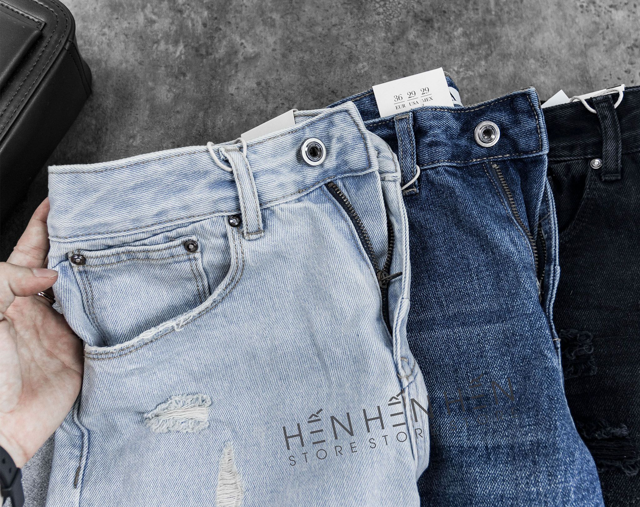 Quần Short Jean ZR Skinny