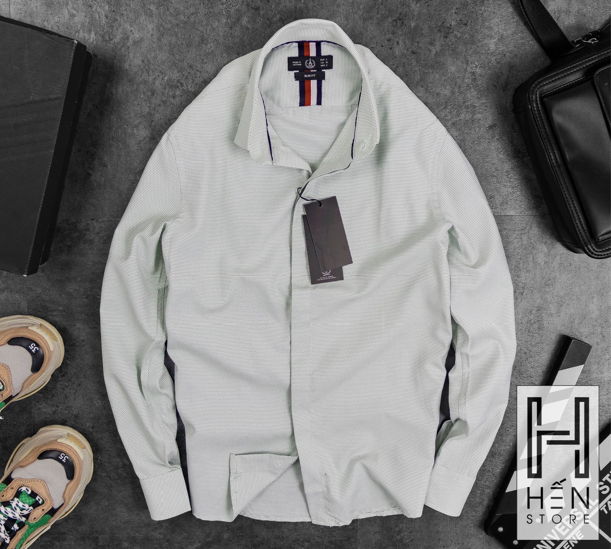 Áo Sơmi ACTIVE Hạt Mè