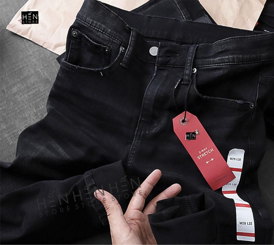 Quần Jean LV Đen 1M