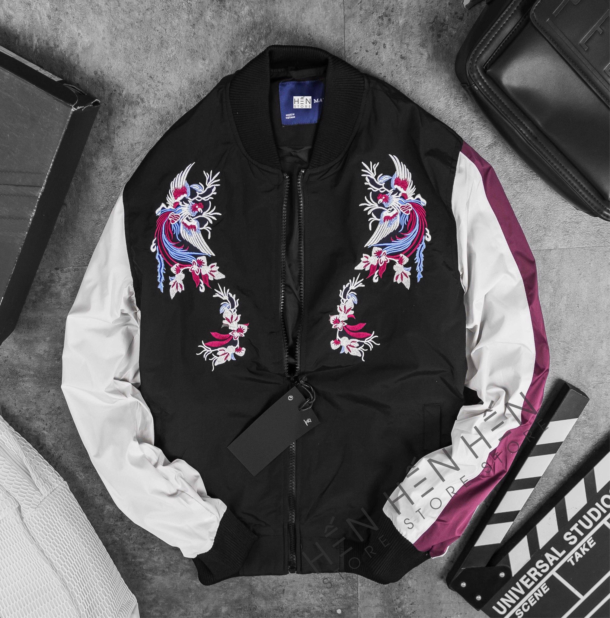 Áo Bomber ZR Thêu
