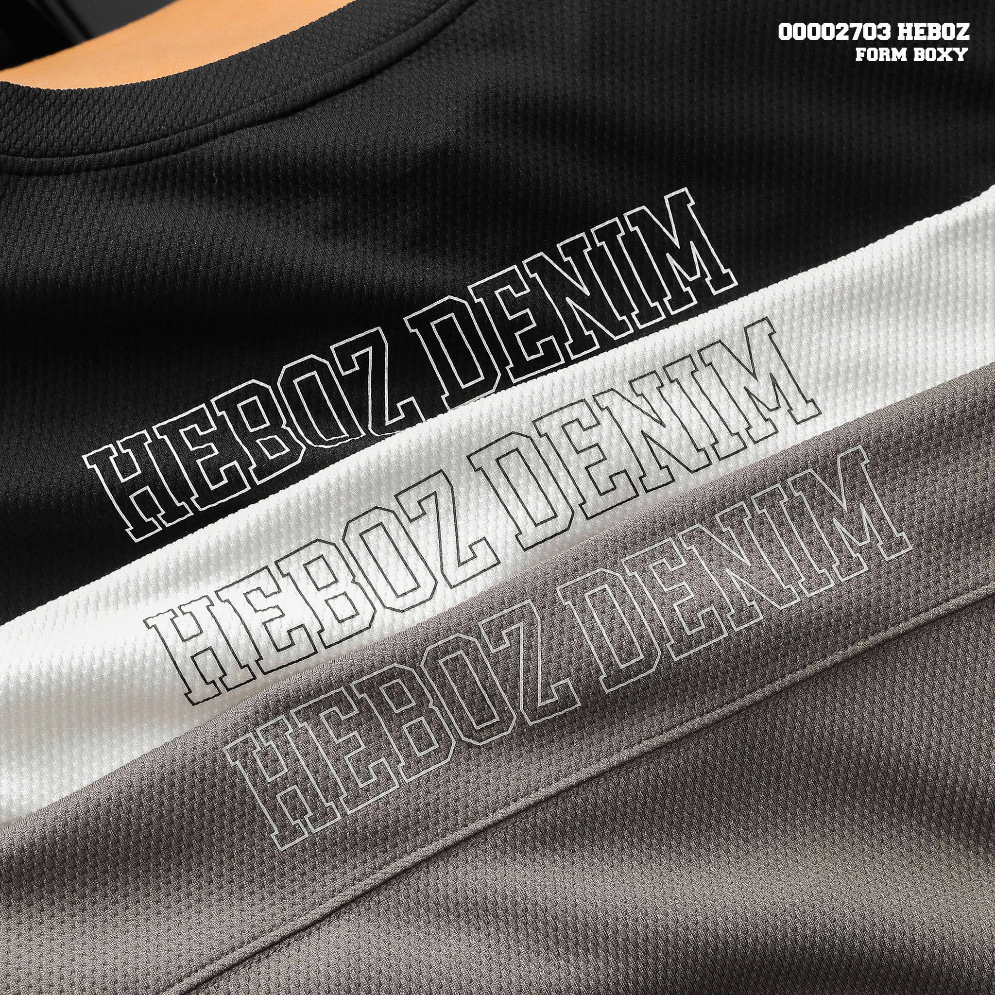 Áo thun nam Heboz mesh 3M - 00002703