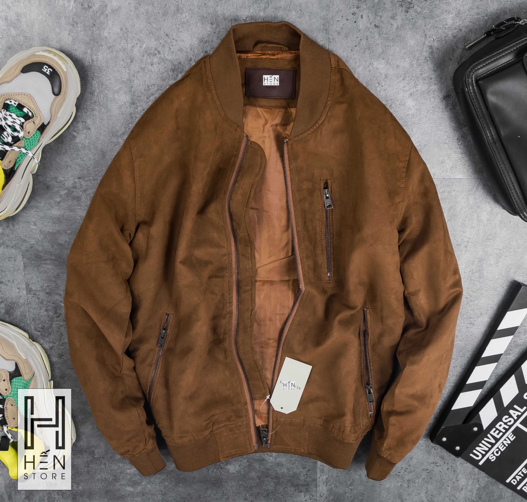 Áo Bomber Da Lộn AL 4M