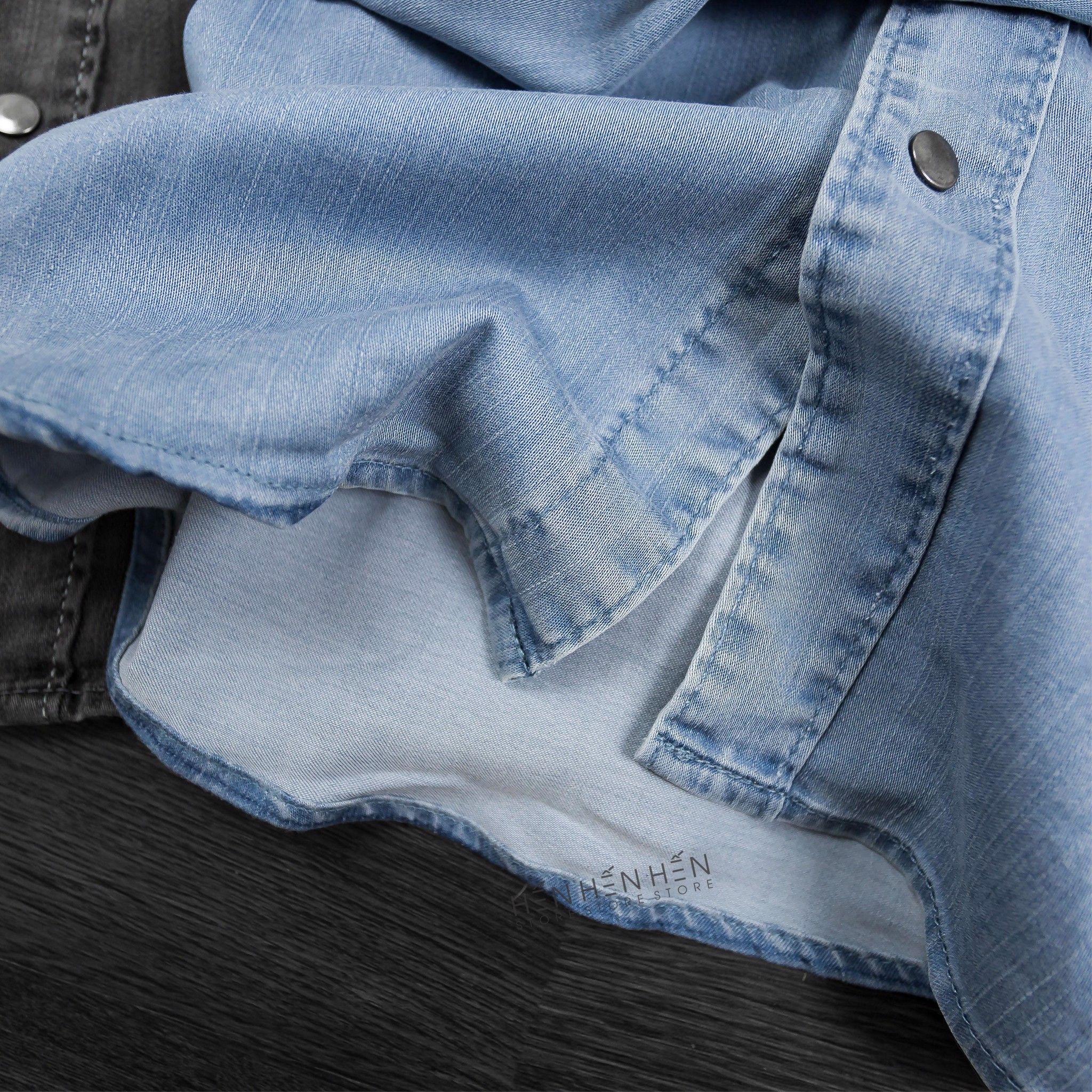 Áo Denim ZR 2 Túi 3M